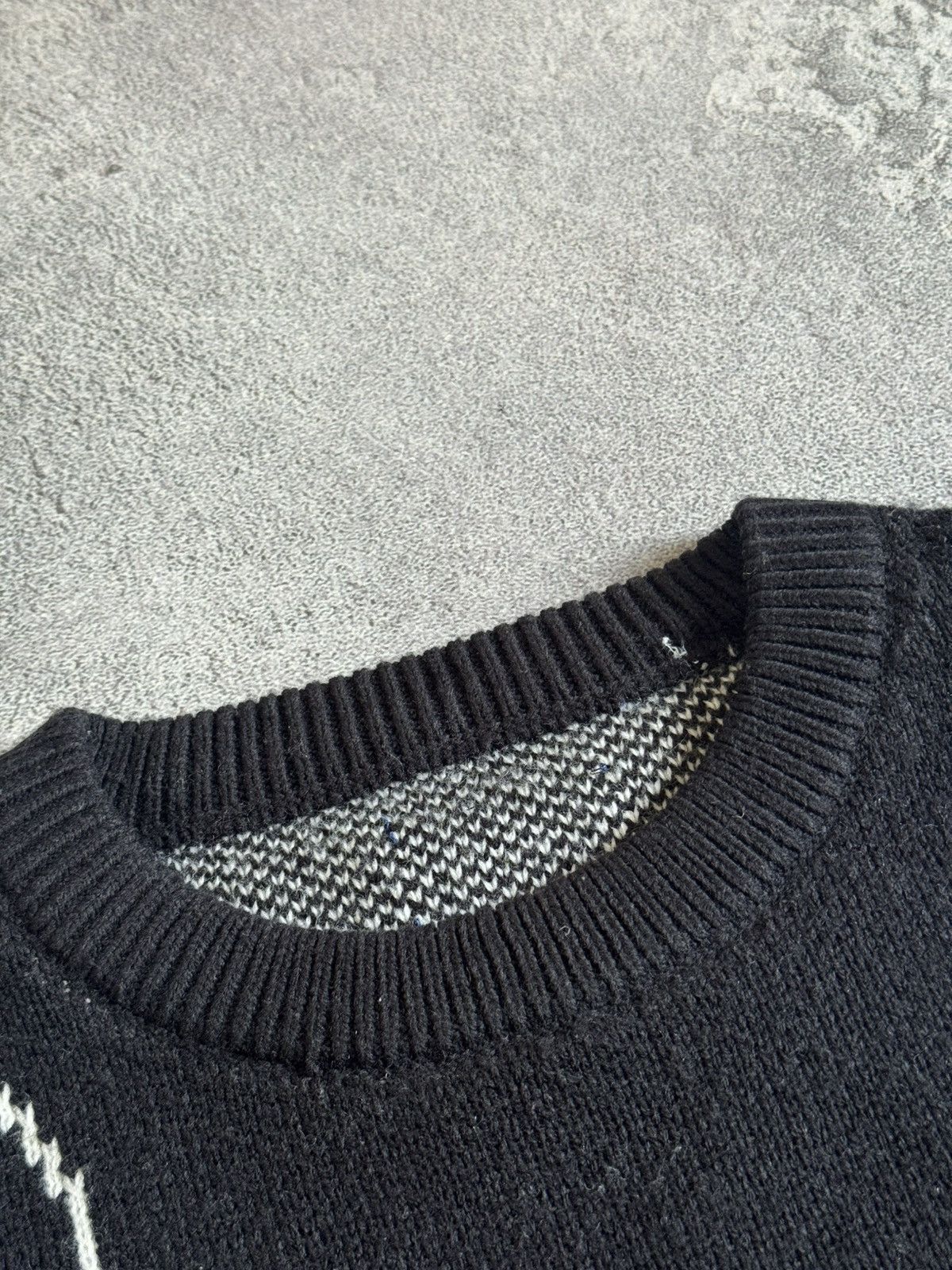 Japanese Brand Retro vintage Yin and Yang ☯️ sweater pullover knitwear y2K Size US M / EU 48-50 / 2 - 5 Thumbnail
