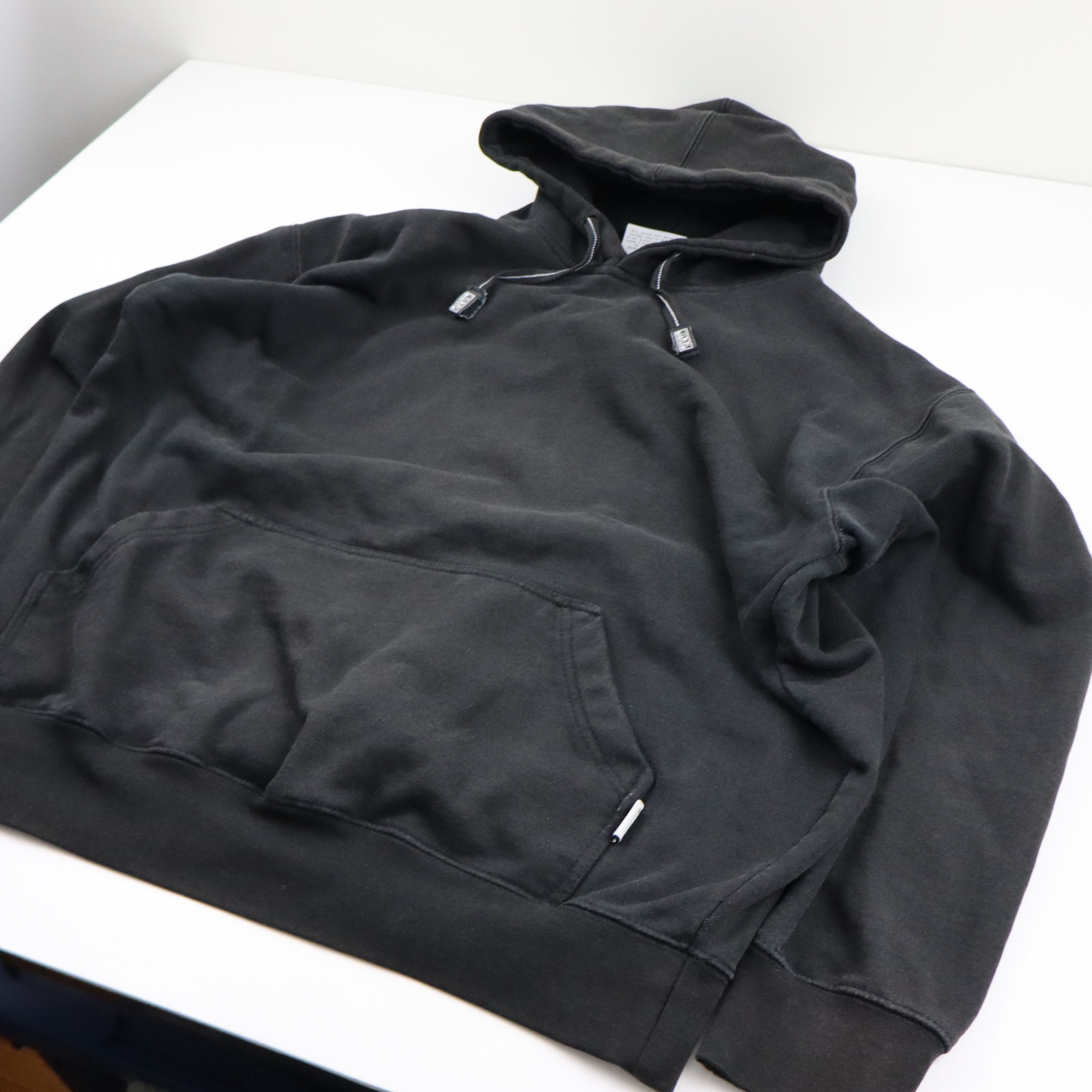 Nike × Vintage Y2K Boxy Baggy Distressed Black Heavyweight Hoodie Mens XL Size US XL / EU 56 / 4 - 5 Thumbnail