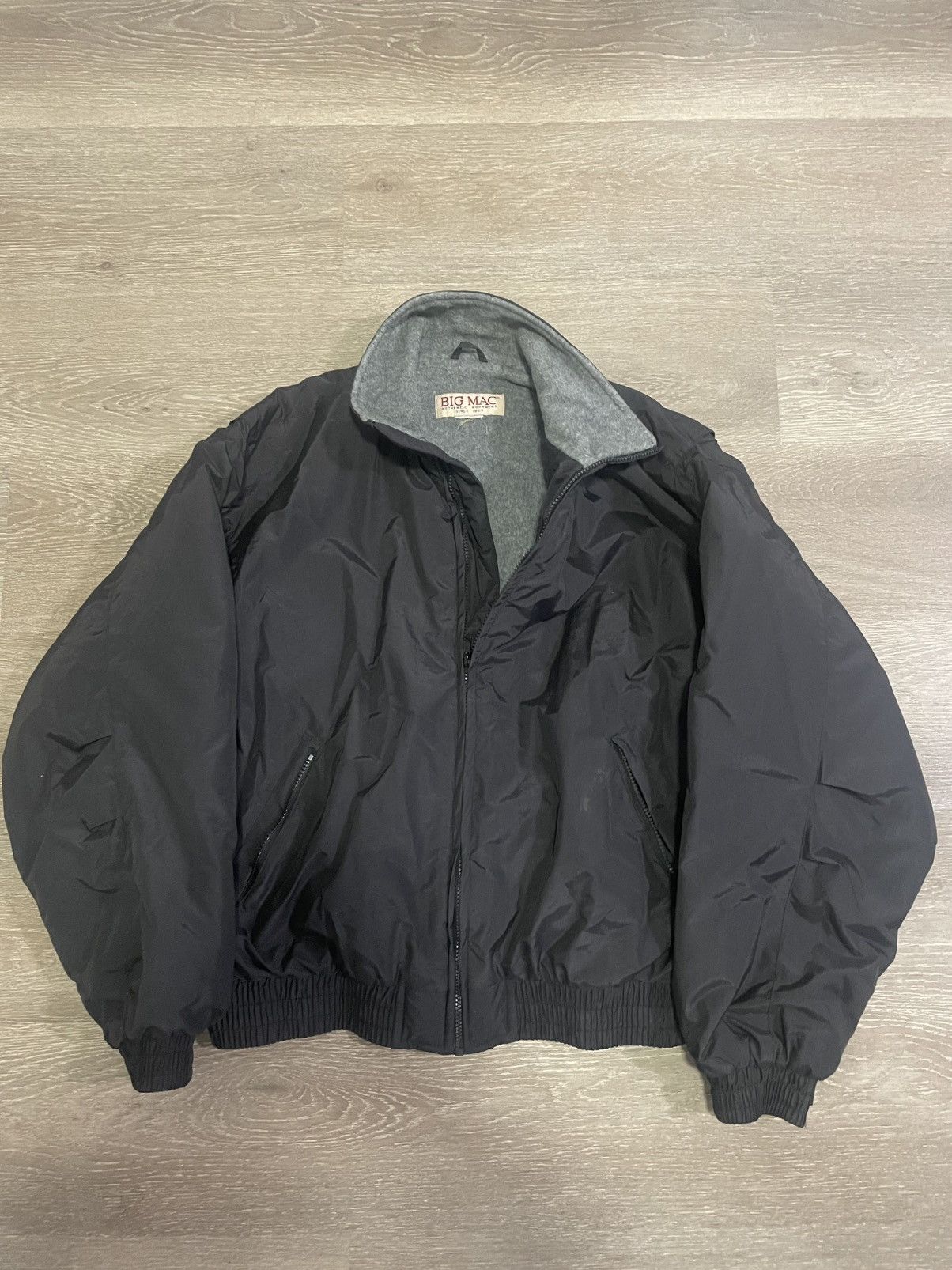 Vintage Vintage Black Zip Up Size US S / EU 44-46 / 1 - 3 Thumbnail