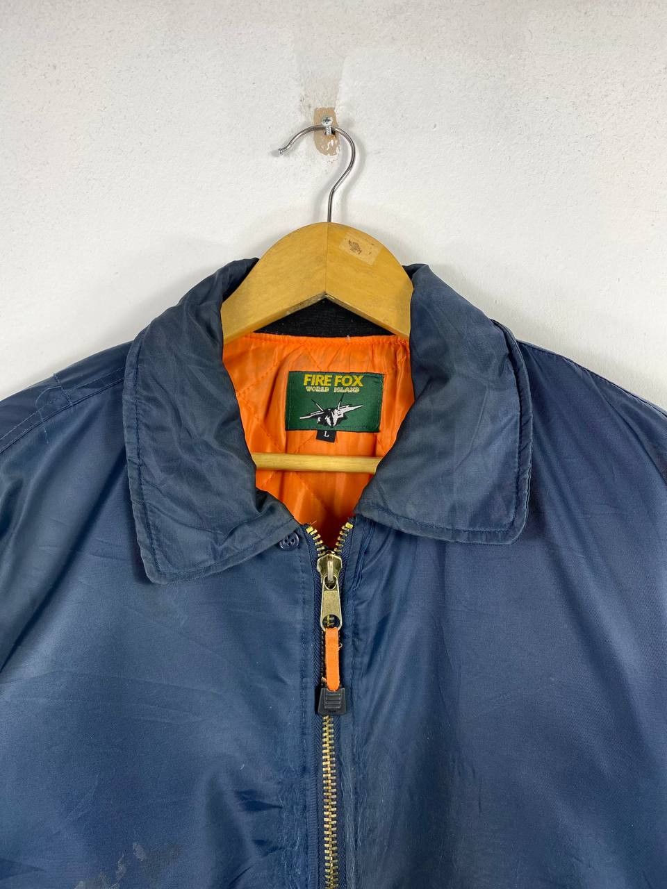 Japanese Brand firefox bomber flight jacket nice design Size US L / EU 52-54 / 3 - 2 Thumbnail