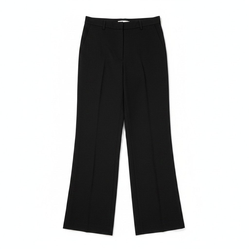 Jones New York Jones New York Women's 6 Wide Leg Flowy Black Dress Pants Size 28" / US 6 / IT 42 - 1 Thumbnail