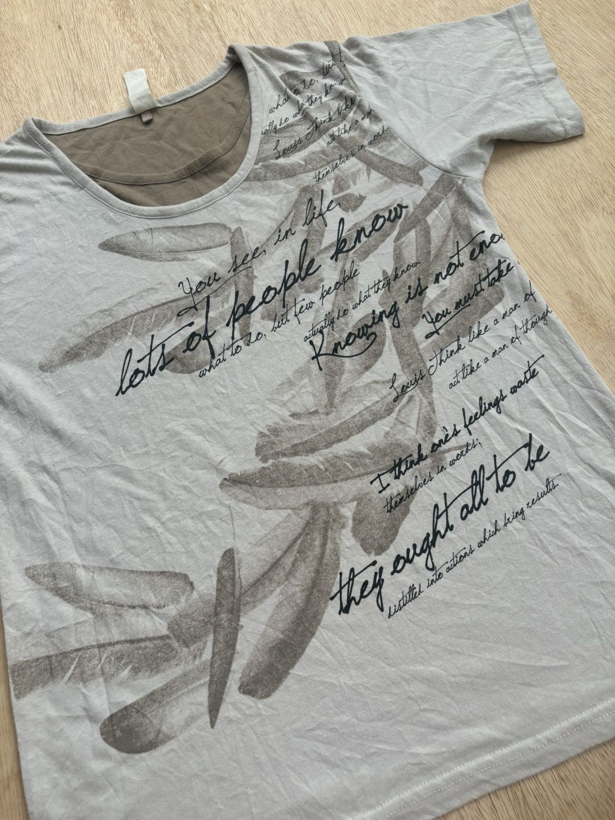 Hysteric Glamour × If Six Was Nine × Japanese Brand Y2k Double Layer Launching pad Ifsixwasnine style Tshirt Size US M / EU 48-50 / 2 - 3 Thumbnail