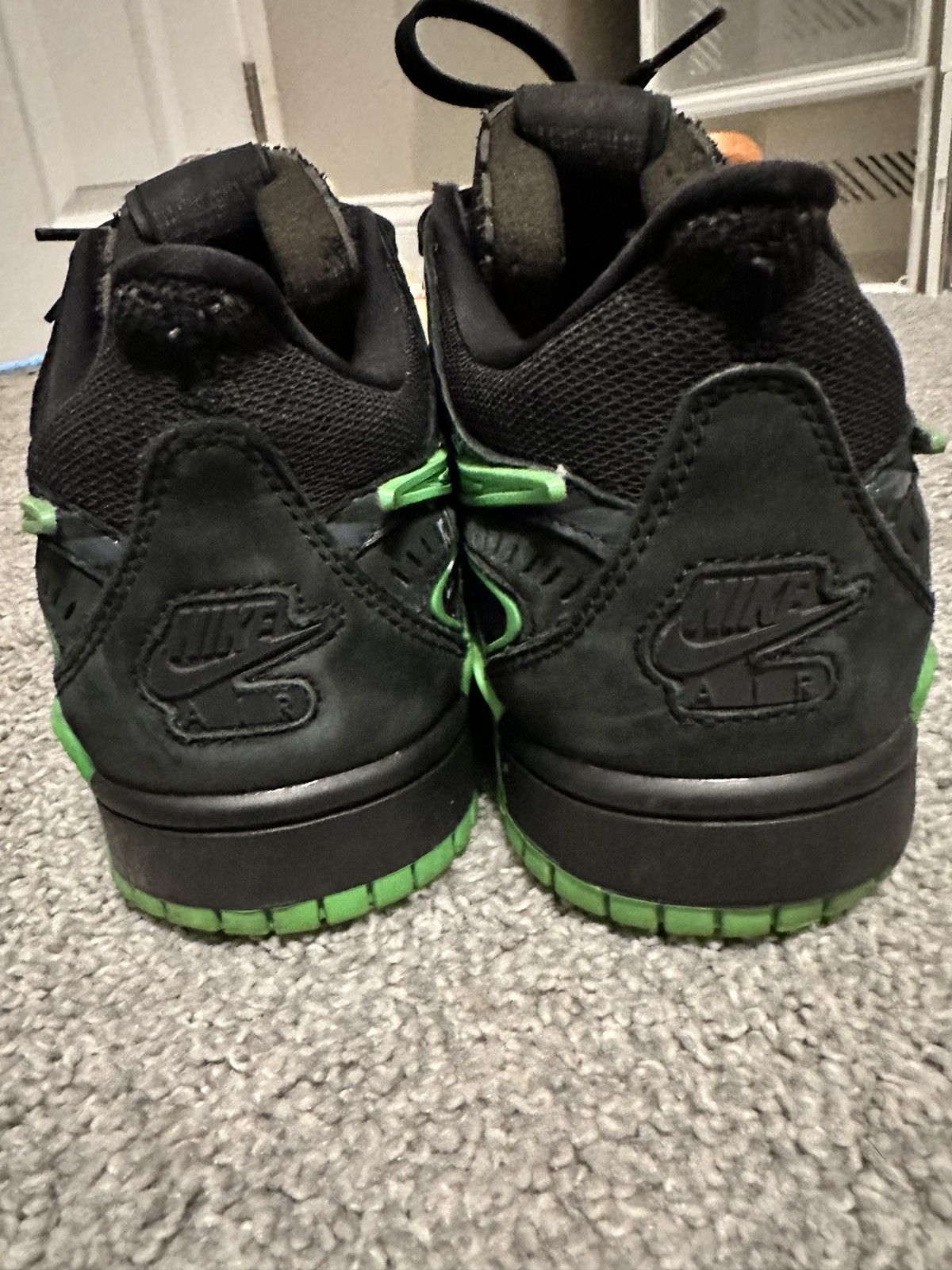 Nike × Off-White Off white rubber dunk green Size US 12 / EU 45 - 4 Thumbnail