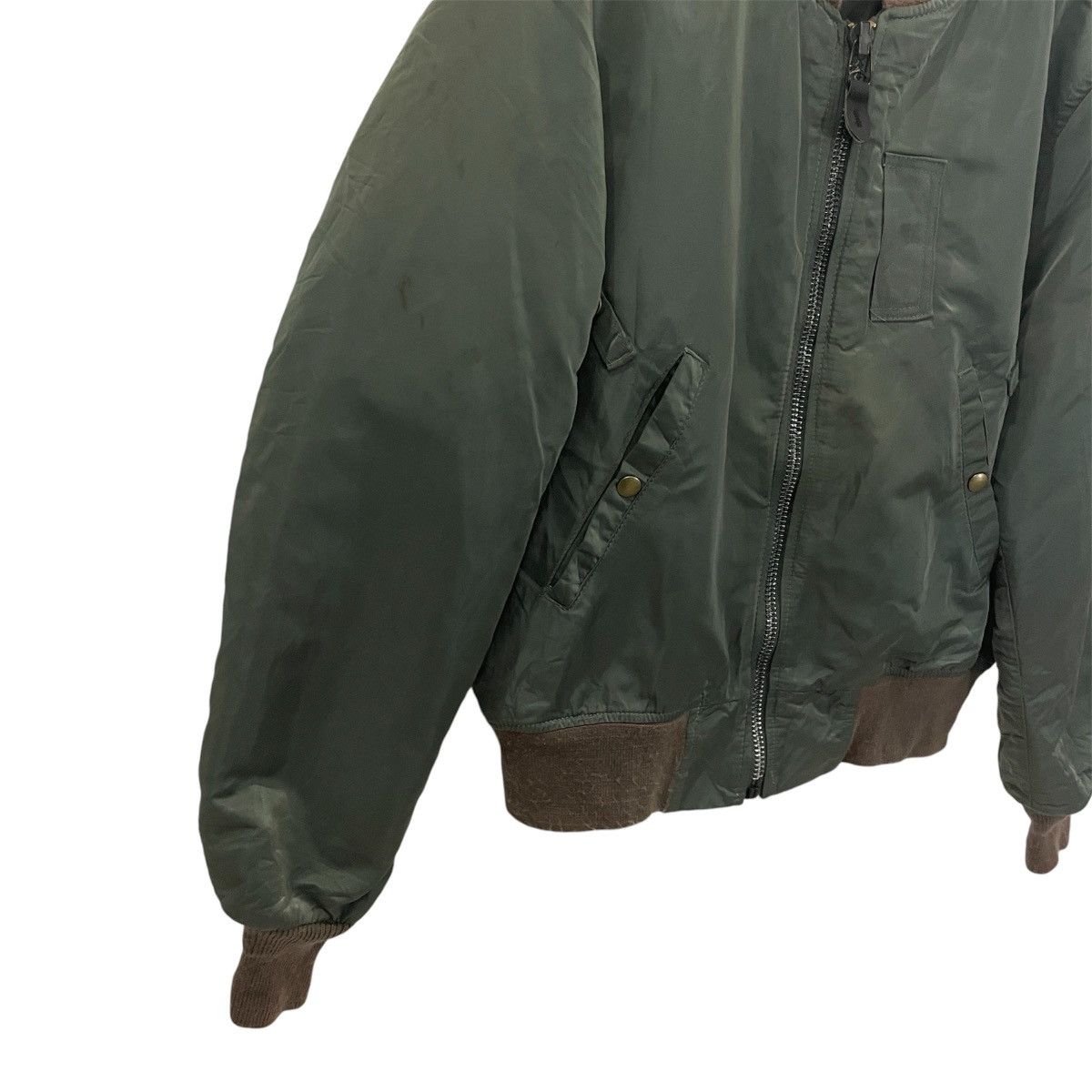 I. Spiewak And Sons Vintage 90s I Spiewalk & Sons Us Army Airforce Bomber Size US L / EU 52-54 / 3 - 3 Thumbnail
