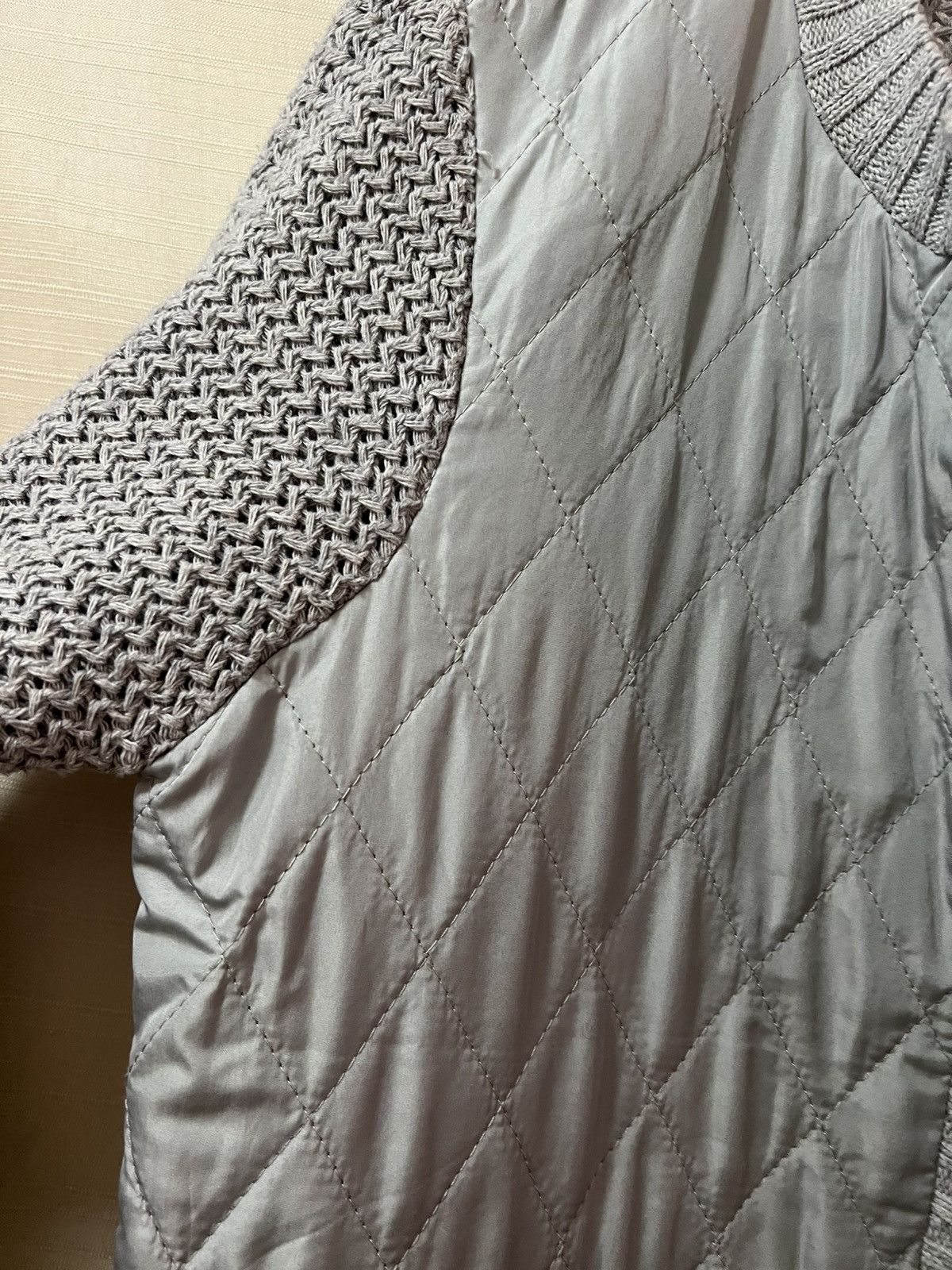 Other Loved + Adored grey quilted cardigan sweater size small Size S / US 4 / IT 40 - 6 Thumbnail