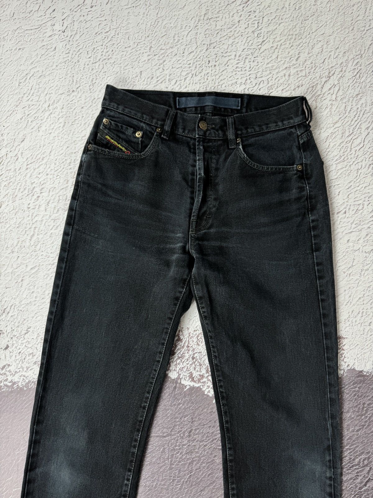 Diesel Diesel vintage faded distressed black denim jeans Size US 30 / EU 46 - 6 Thumbnail