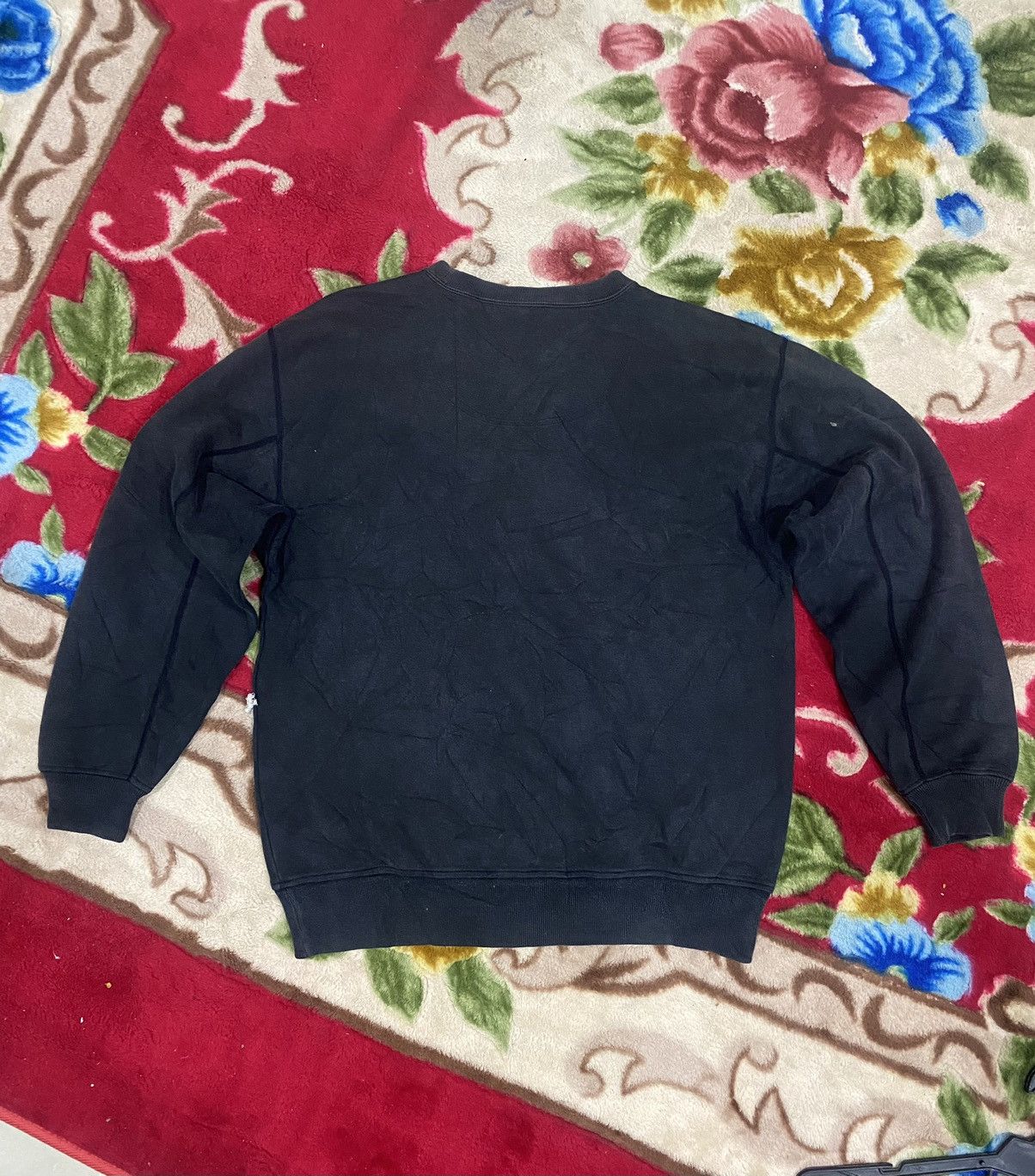 Pierre Balmain × Vintage Vintage Pierre Balmain Embroidered Logo Sweatshirt Size US M / EU 48-50 / 2 - 2 Thumbnail