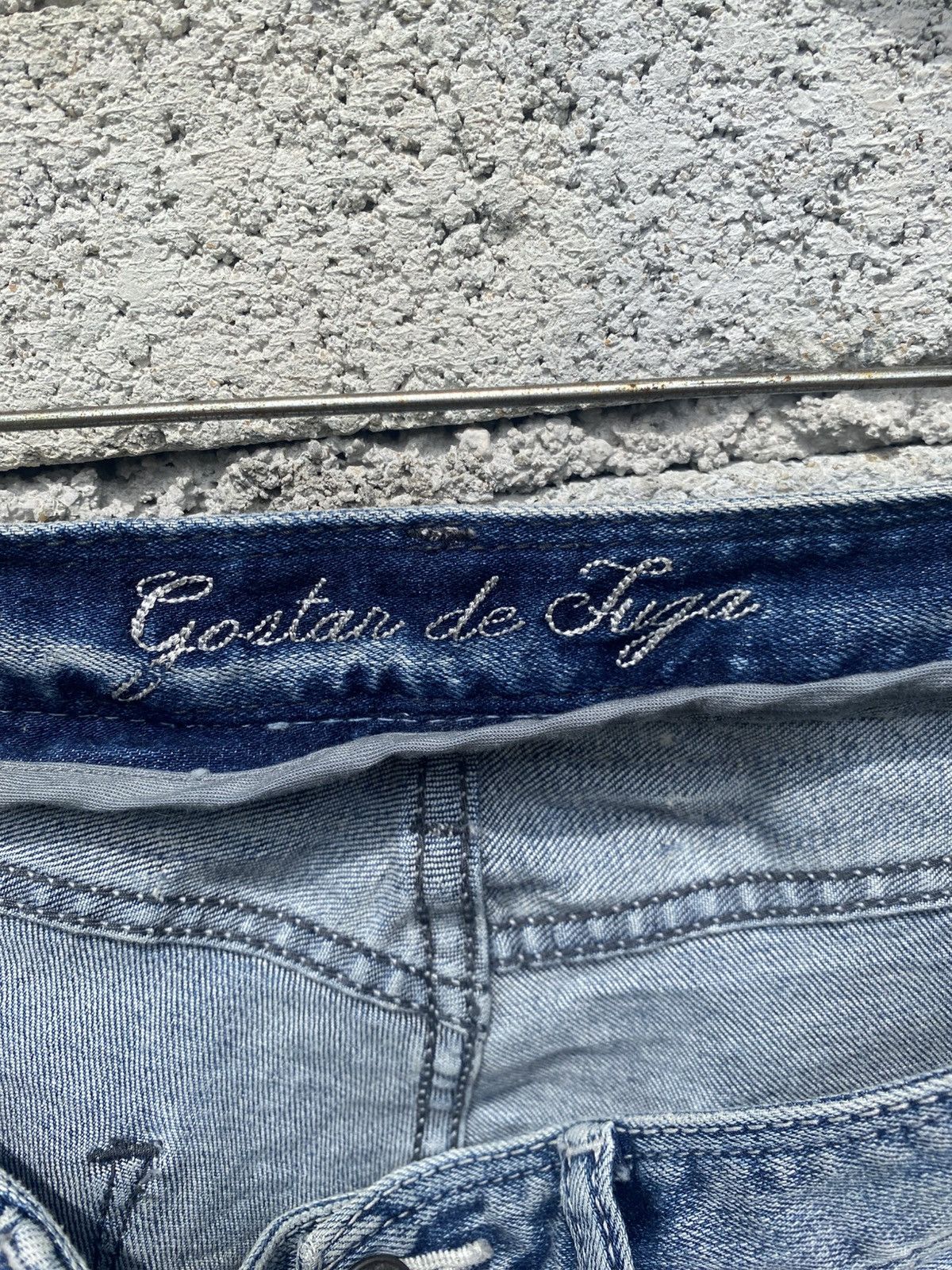 GOSTAR DE FUGA Distressed style gostar de fuga s20-09sep jeans unisex Size US 32 / EU 48 - 13 Thumbnail