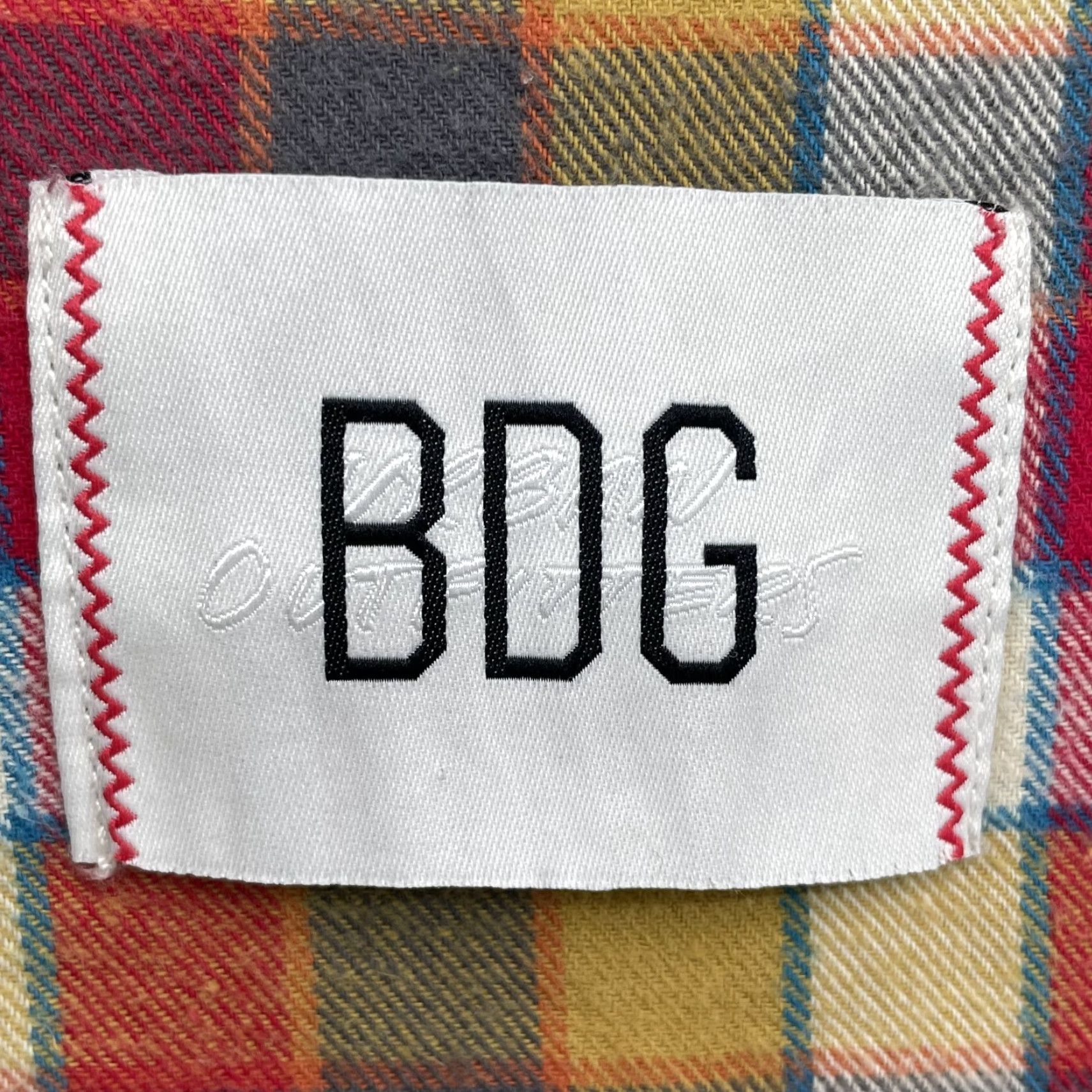 Bdg BDG Bomber Jacket XL/XXL Ivory Flannel Lined Preppy Academia Mechanic Street Skater/Nautical Casual Workwear Unisex Adults Mens Womens 90s Vintage? Size XXL / US 16-18 / IT 52-54 - 3 Thumbnail