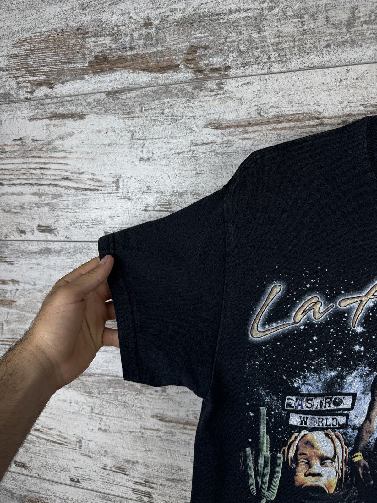 Band Tees × Rap Tees × Travis Scott Mens Vintage Travis Scott T-shirt rare tee rap size M Size US M / EU 48-50 / 2 - 4 Thumbnail