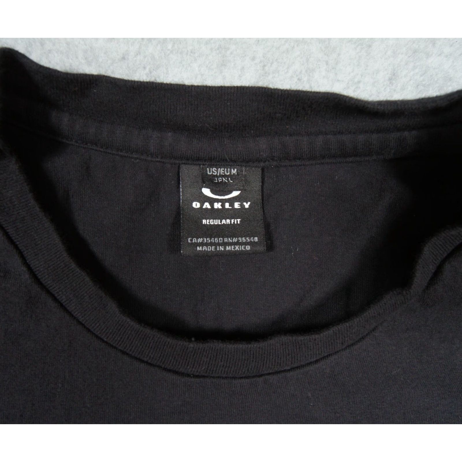 Oakley Oakley Shirt Men Medium Black Short Sleeve Crewneck Graphic Tee Motorcycle All Seasons Mens Size US M / EU 48-50 / 2 - 6 Thumbnail