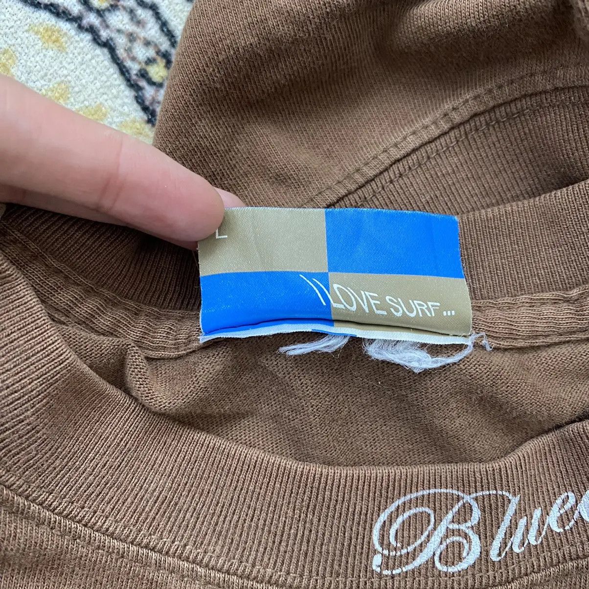 Vintage Vintage BLUE ART DRIVE I Love Surf BLAVDT Tee Shirt Top Size US L / EU 52-54 / 3 - 7 Thumbnail