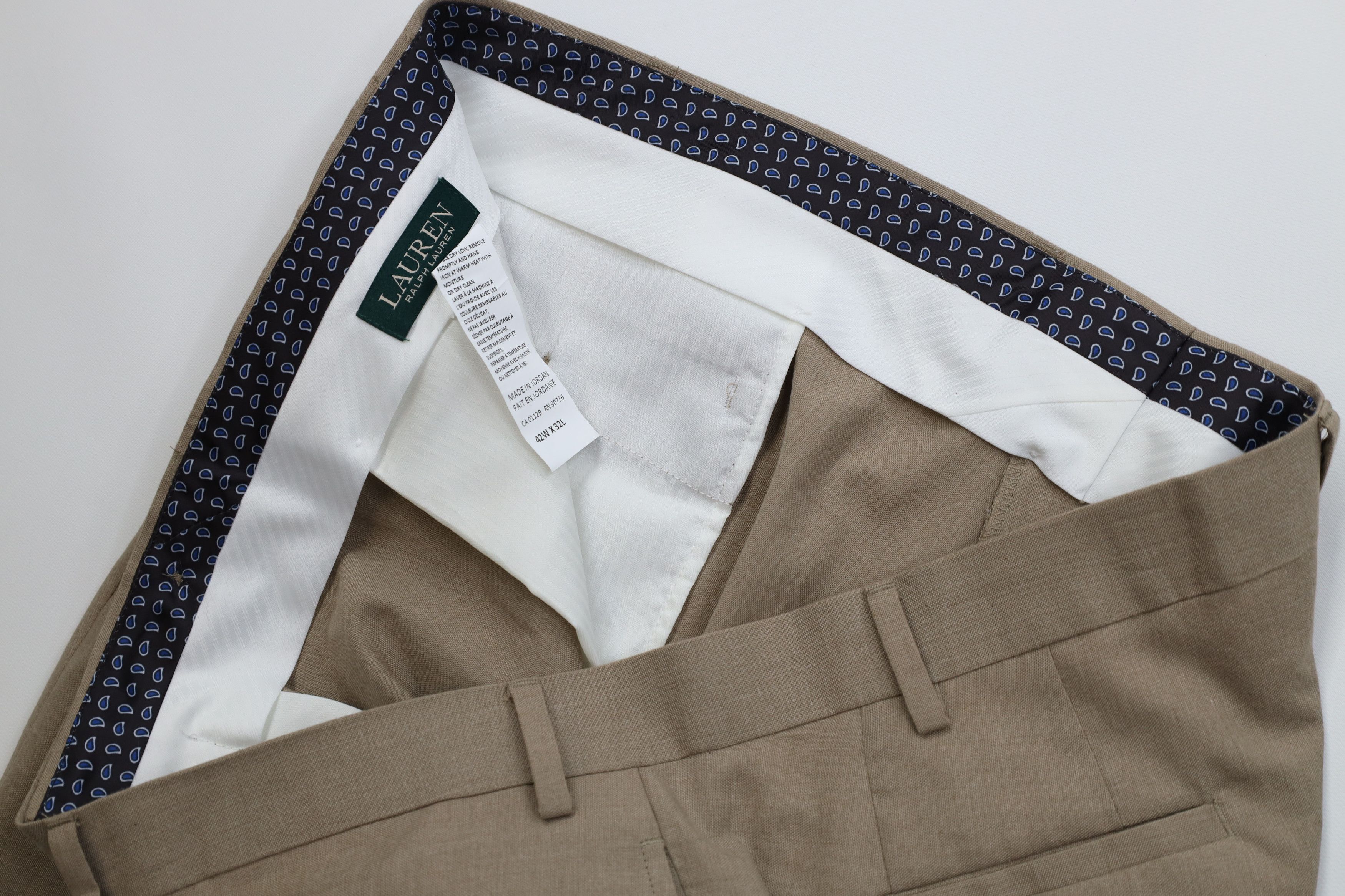 Ralph Lauren Vintage Y2K Ralph Lauren Straight Leg Chino Pants Trousers Size US 42 / EU 58 - 7 Thumbnail