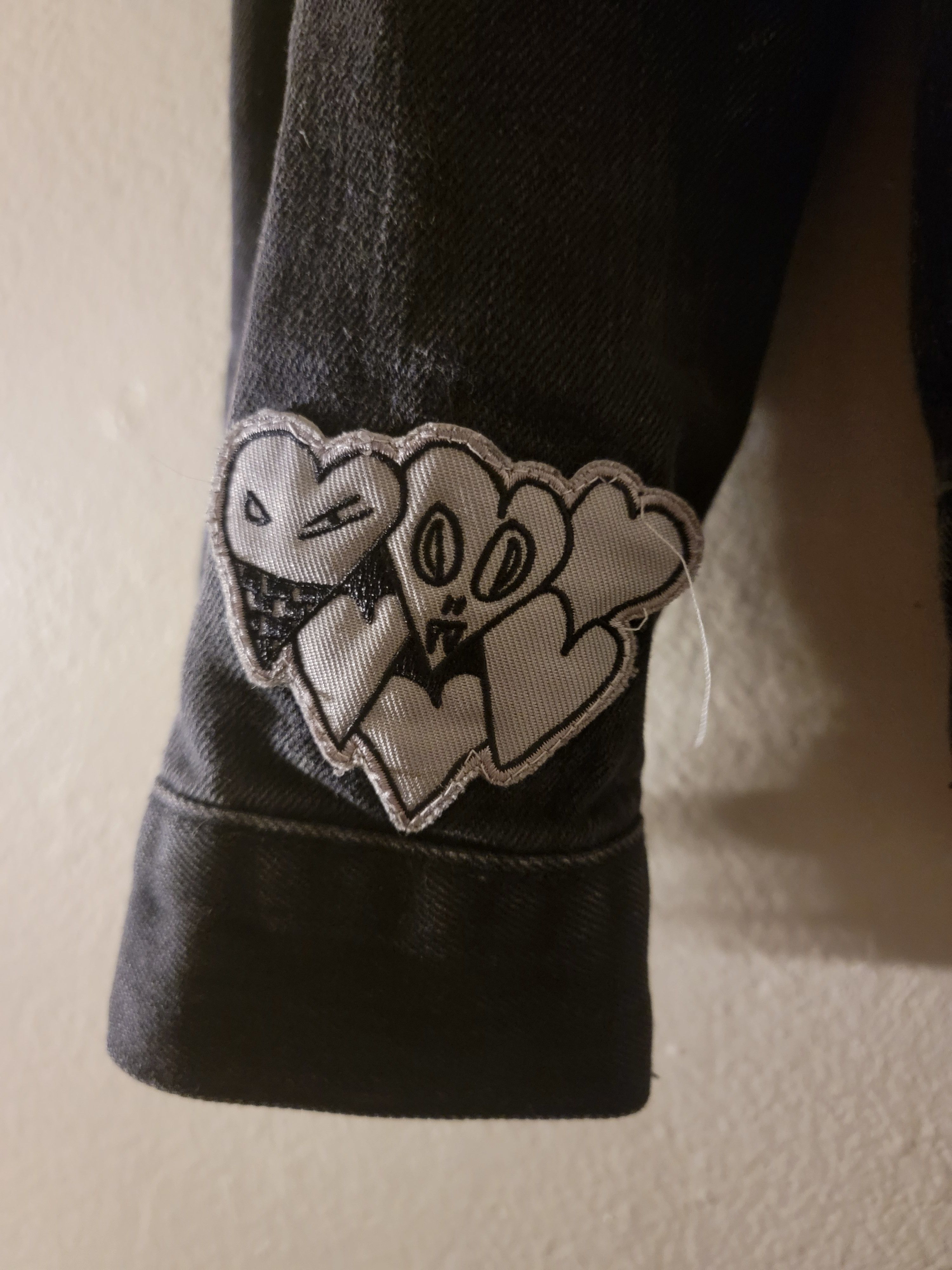 Levi's Sake world levis jeans jackets huge patches sewn on Size US L / EU 52-54 / 3 - 3 Thumbnail