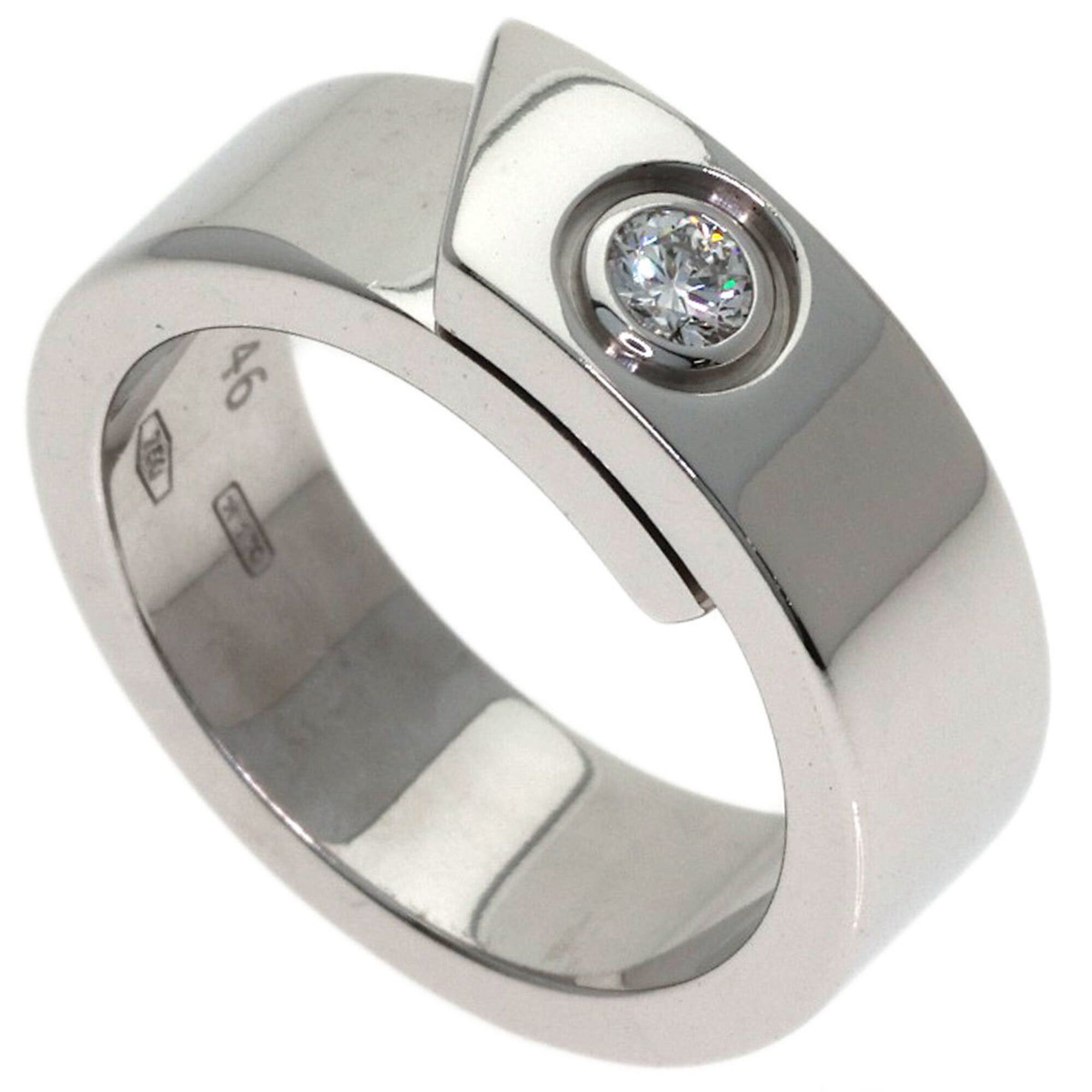 Cartier Cartier Anniversary Diamond Ring #46, 18K White Gold, Women's. Size ONE SIZE - 1 Thumbnail