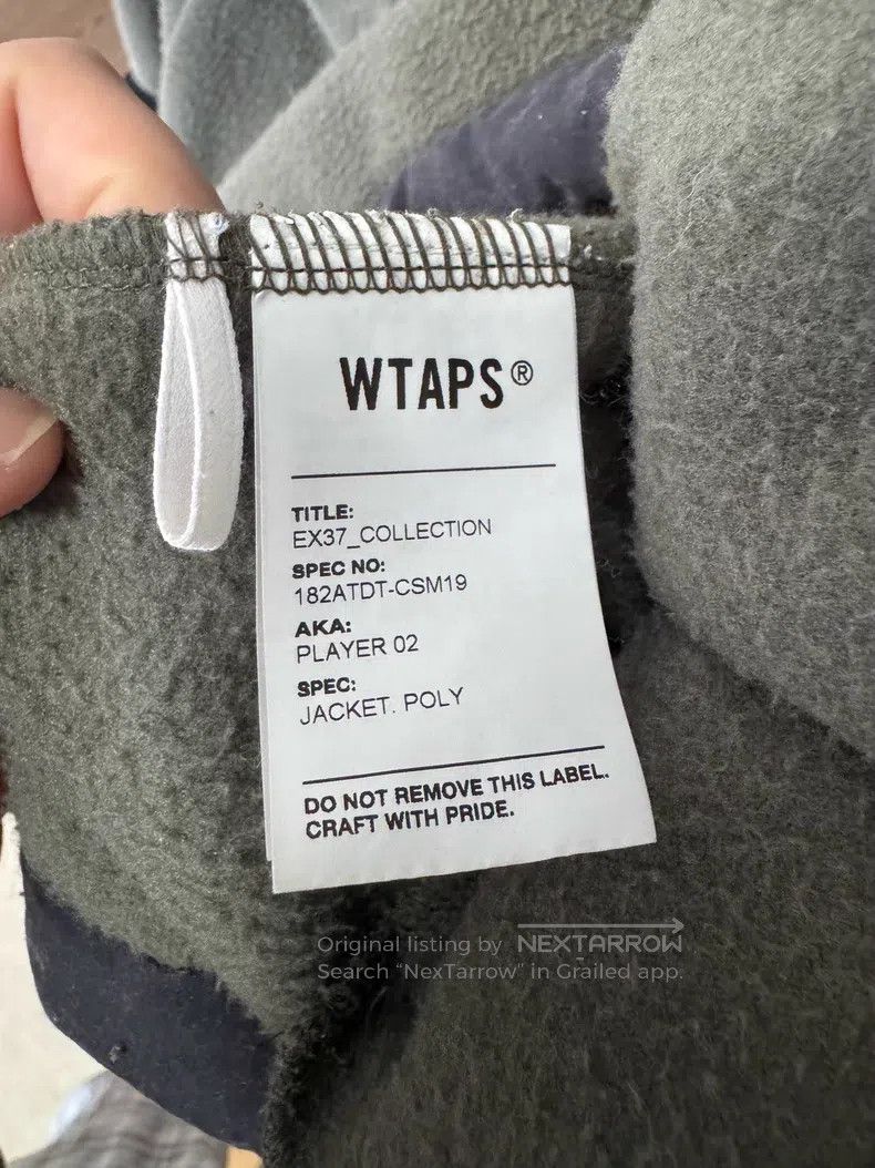 Wtaps Wtaps Half-Zip Fleece Hoodie Size US S / EU 44-46 / 1 - 7 Thumbnail