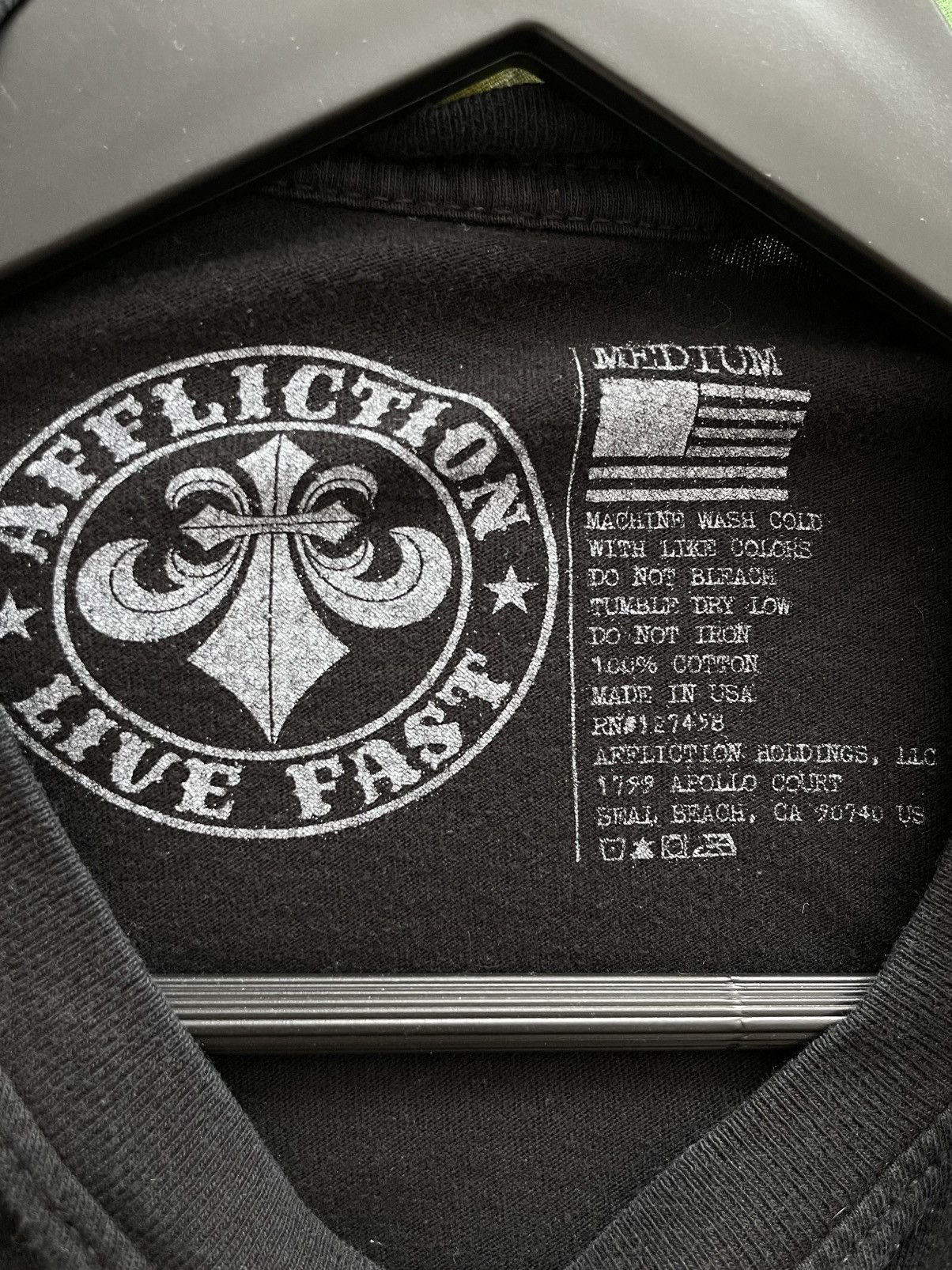 Affliction Vintage Affliction Gotthard T-Shirt Limited Edition SK8 RARE Size US M / EU 48-50 / 2 - 7 Thumbnail