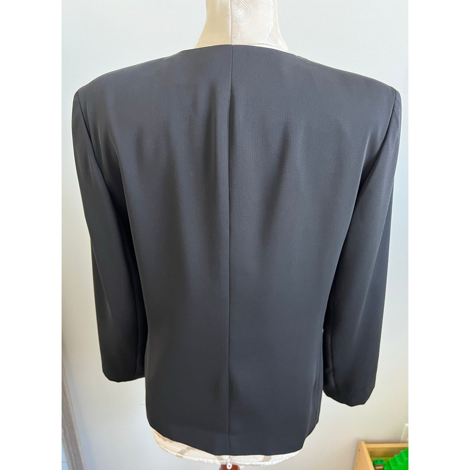 Harve Benard Harve' Benard Evening Vintage Classic Black Blazer Size 8 Size M / US 6-8 / IT 42-44 - 6 Thumbnail