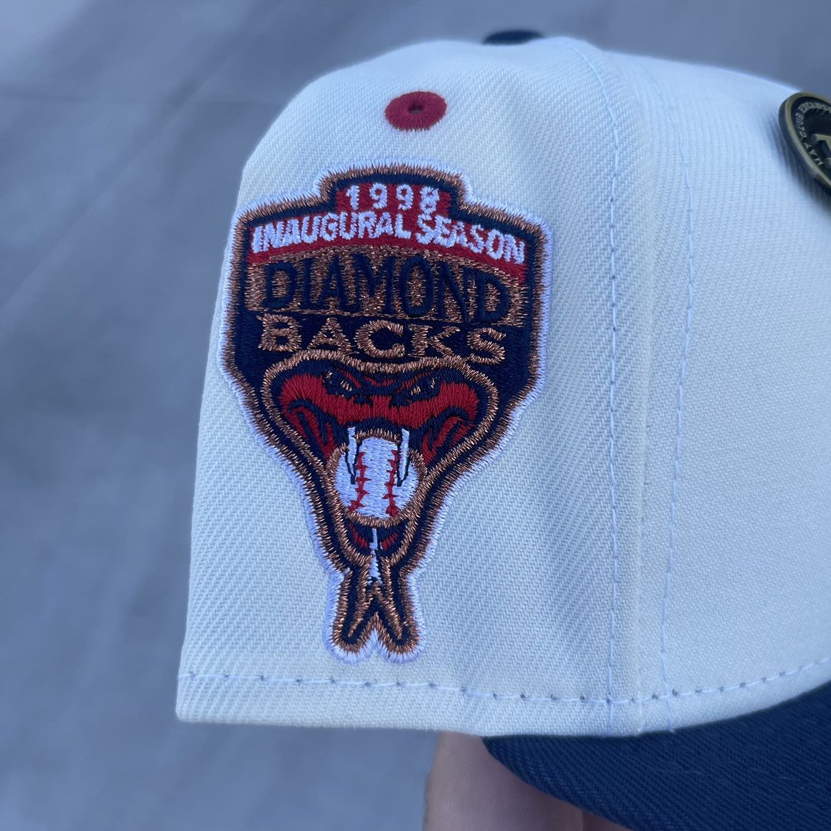 Hat Club 1/2 U of A Hat Club Arizona Diamondbacks Fitted Cap Size ONE SIZE - 2 Thumbnail