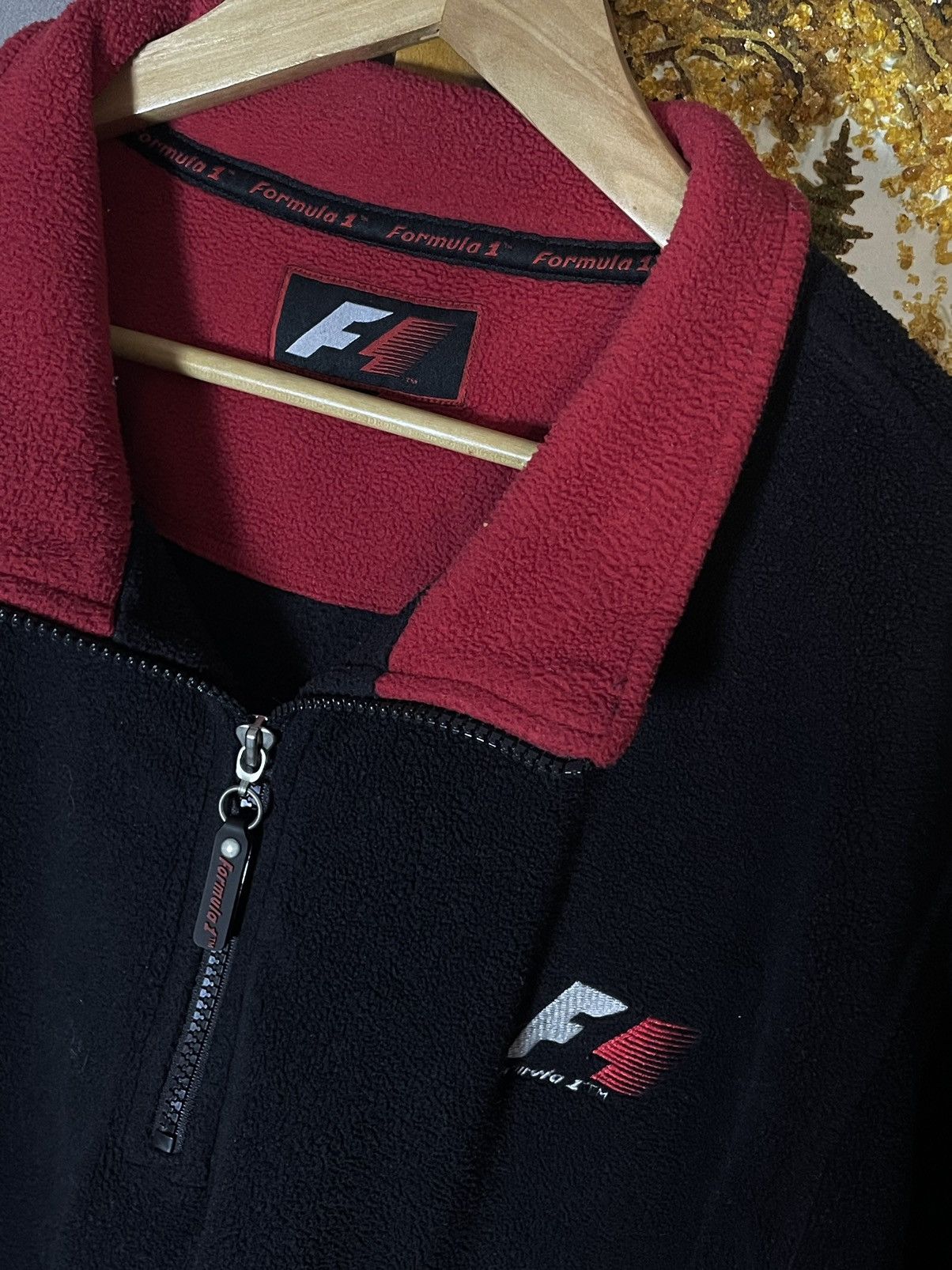 Formula 1 Vintage Formula Uno F1 Racing Fleece Jacket 1/4 Zip Size US XL / EU 56 / 4 - 6 Thumbnail