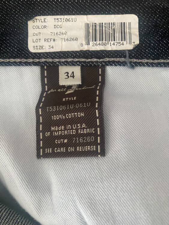 Japanese Brand × Vintage Vintage Baggy/Bootcut Fitting Jeans Size US 34 / EU 50 - 3 Thumbnail