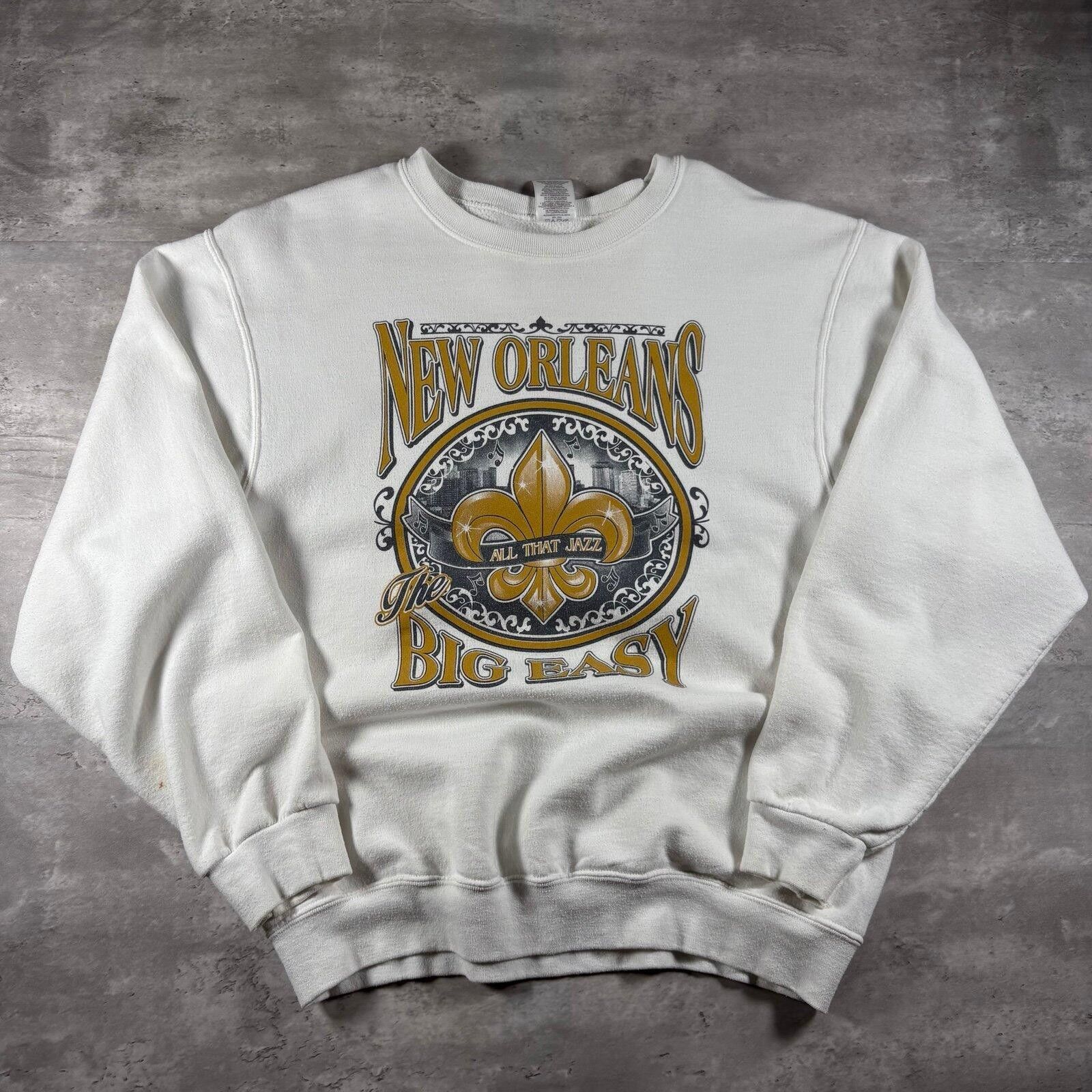 Jerzees Vintage 90s New Orleans Saints sweatshirt Size US M / EU 48-50 / 2 - 1 Thumbnail
