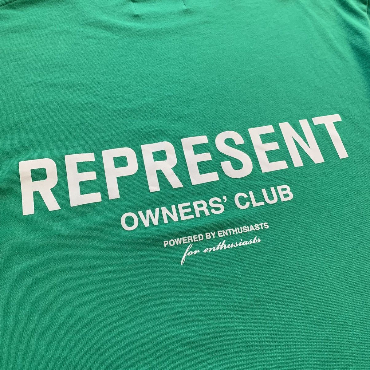 Represent Clo. Represent XS Owners Club Island Green T-Shirt Size US XS / EU 42 / 0 - 3 Thumbnail