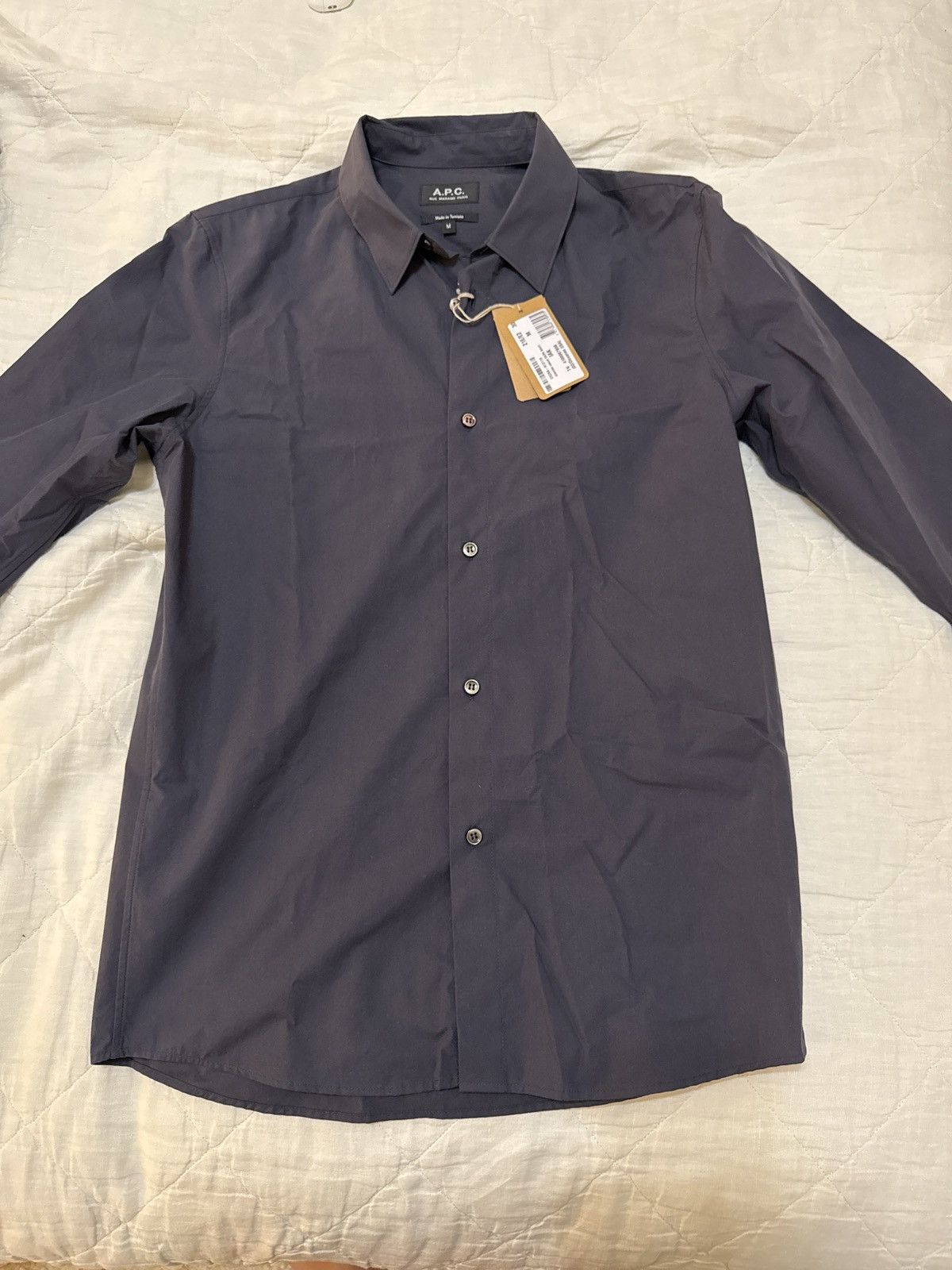 A.P.C. Dark Navy Casual OCBD BRAND NEW