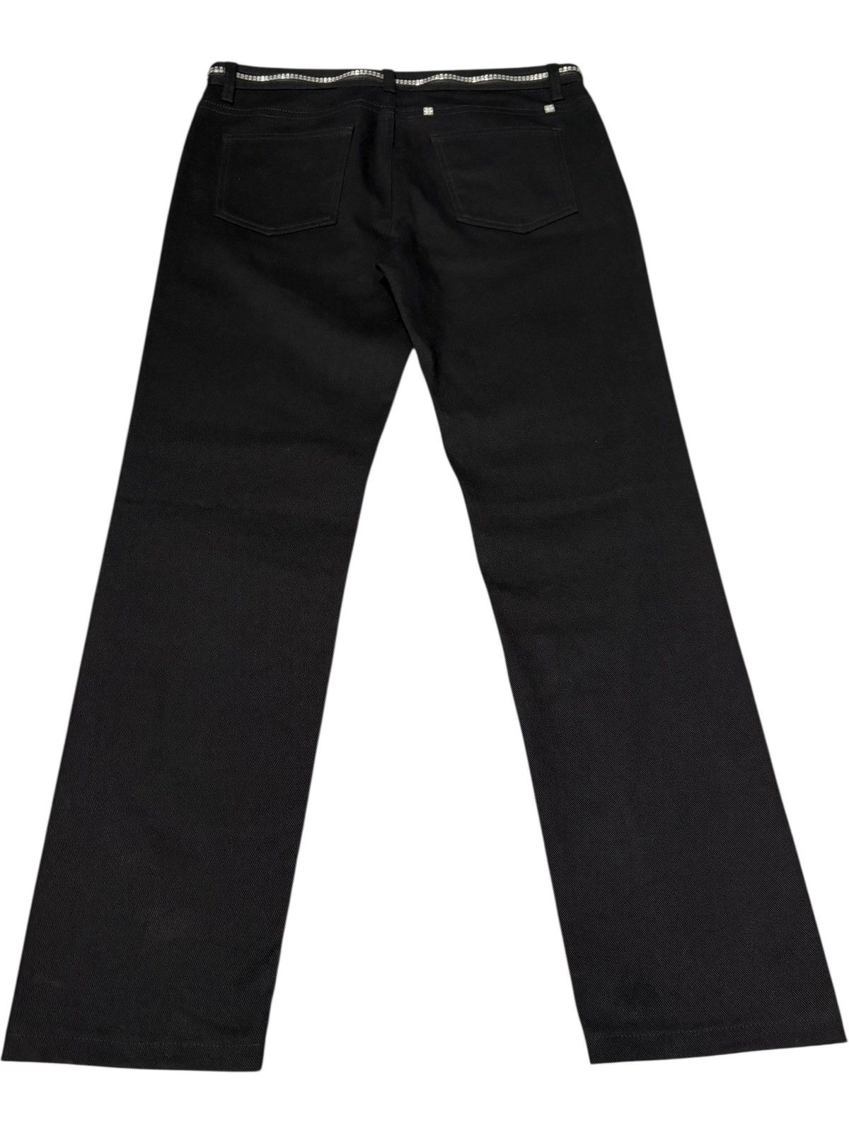 Givenchy SS22 Givenchy Matthew Williams 4G Chain Zipper Denim Jeans Size US 33 - 2 Thumbnail