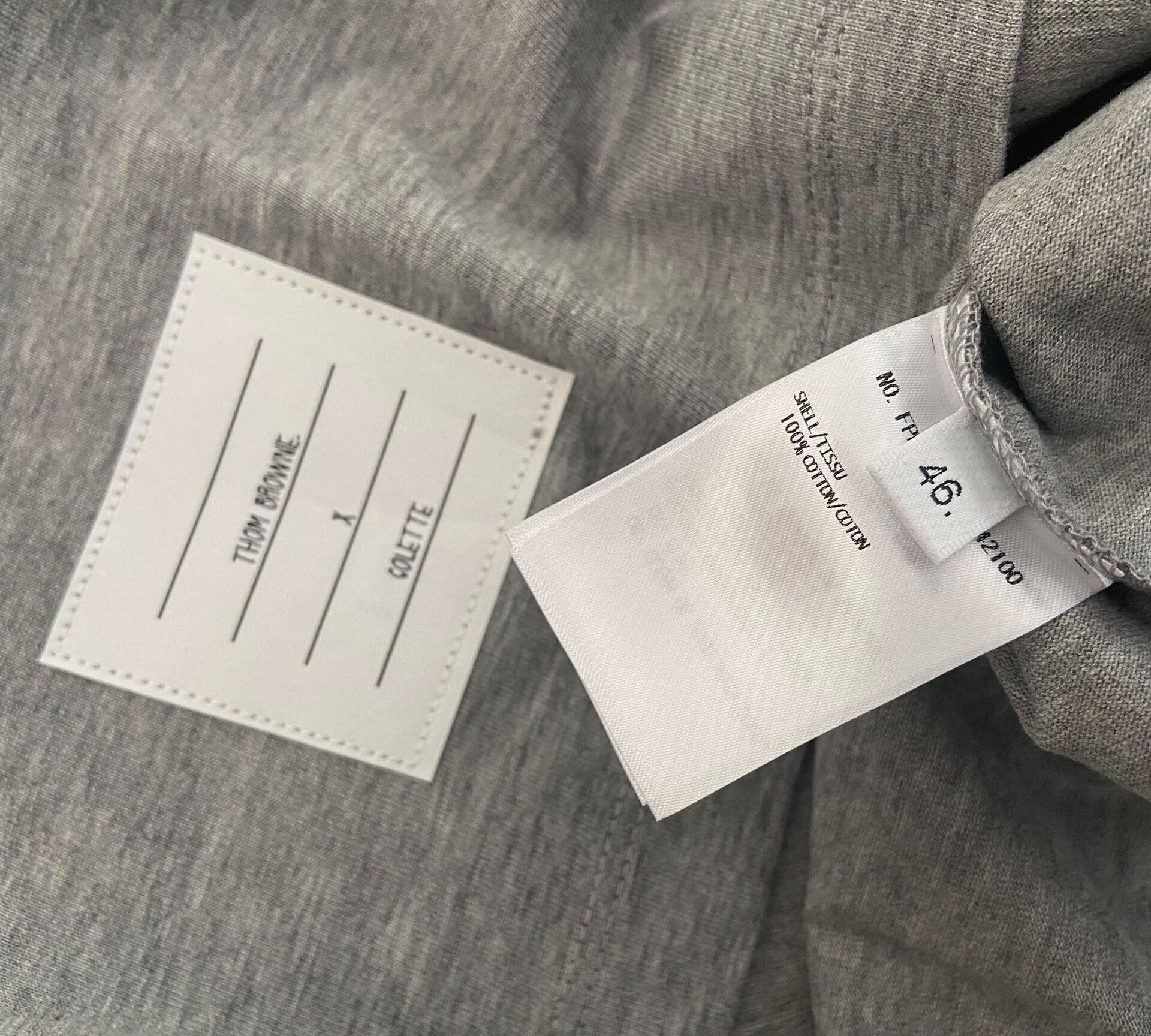 Thom Browne THOM BROWNE Basic Round Neck Solid Short-Sleeve T-Shirt Size US S / EU 44-46 / 1 - 4 Thumbnail