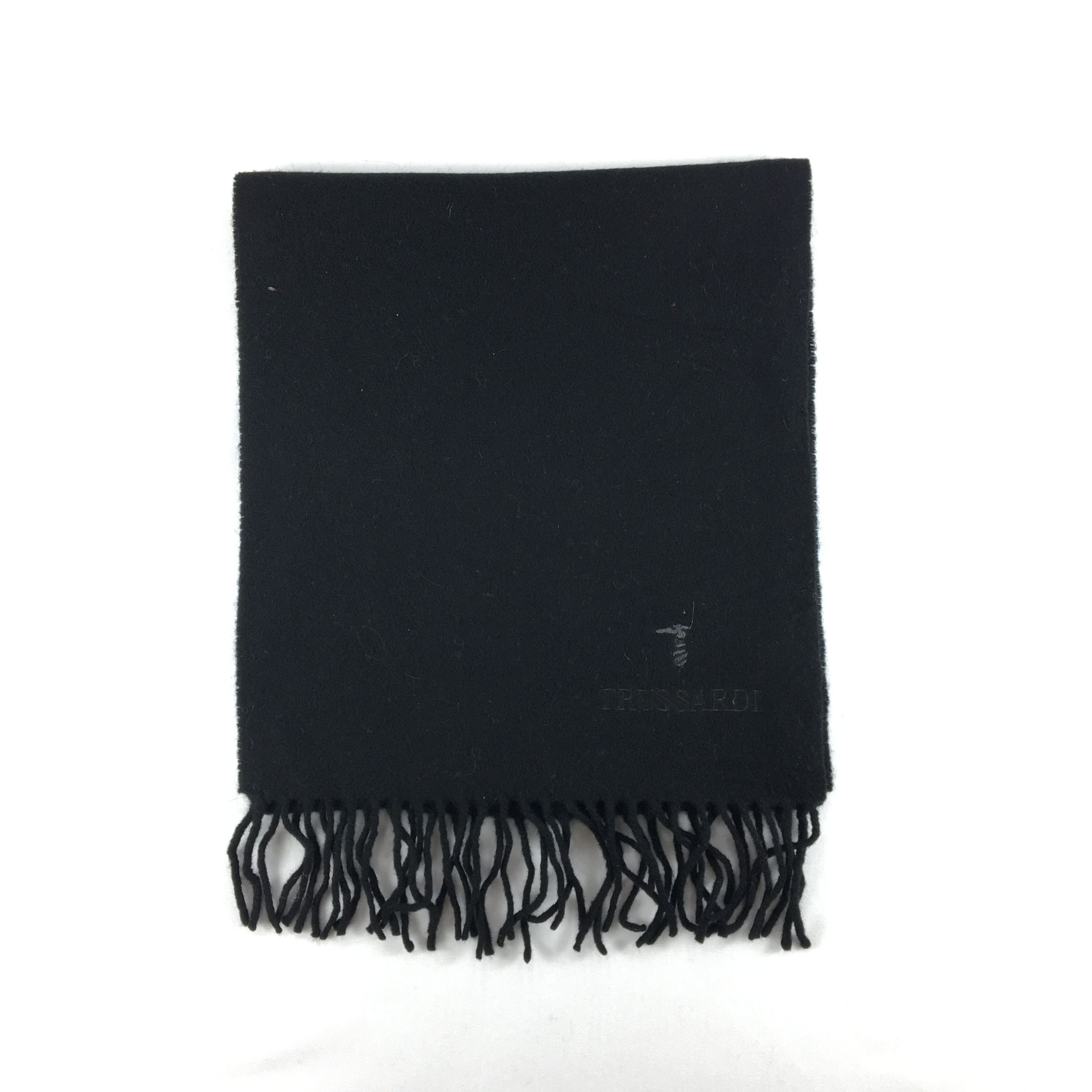Trussardi Vintage Trussardi Scarf Muffler Wool Cashmere Scarves . Size ONE SIZE - 2 Thumbnail