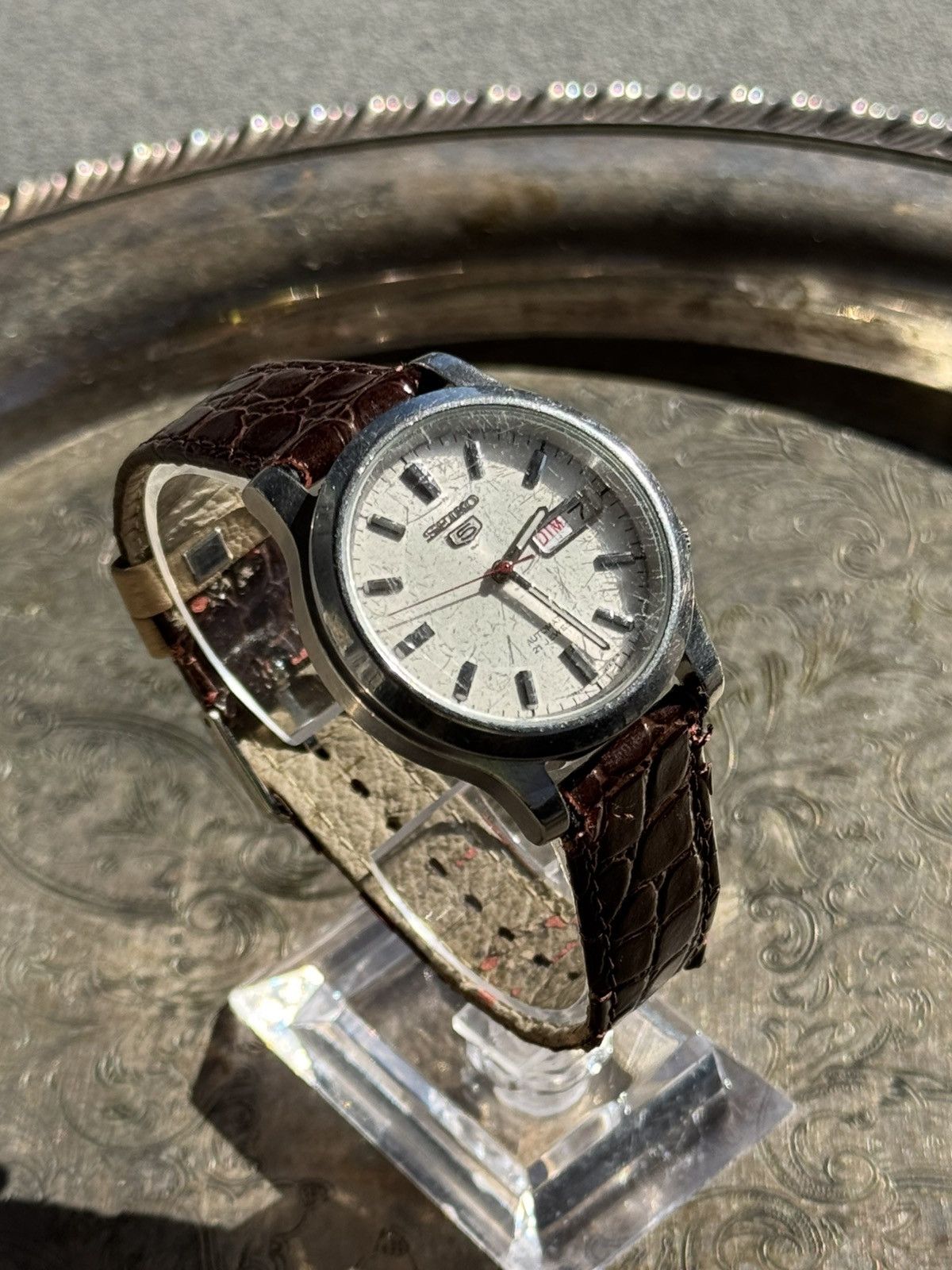 Seiko Seiko 5 Japan Made Automatic 21 Jewels SNKE01J1 Size 36 - 3 Thumbnail