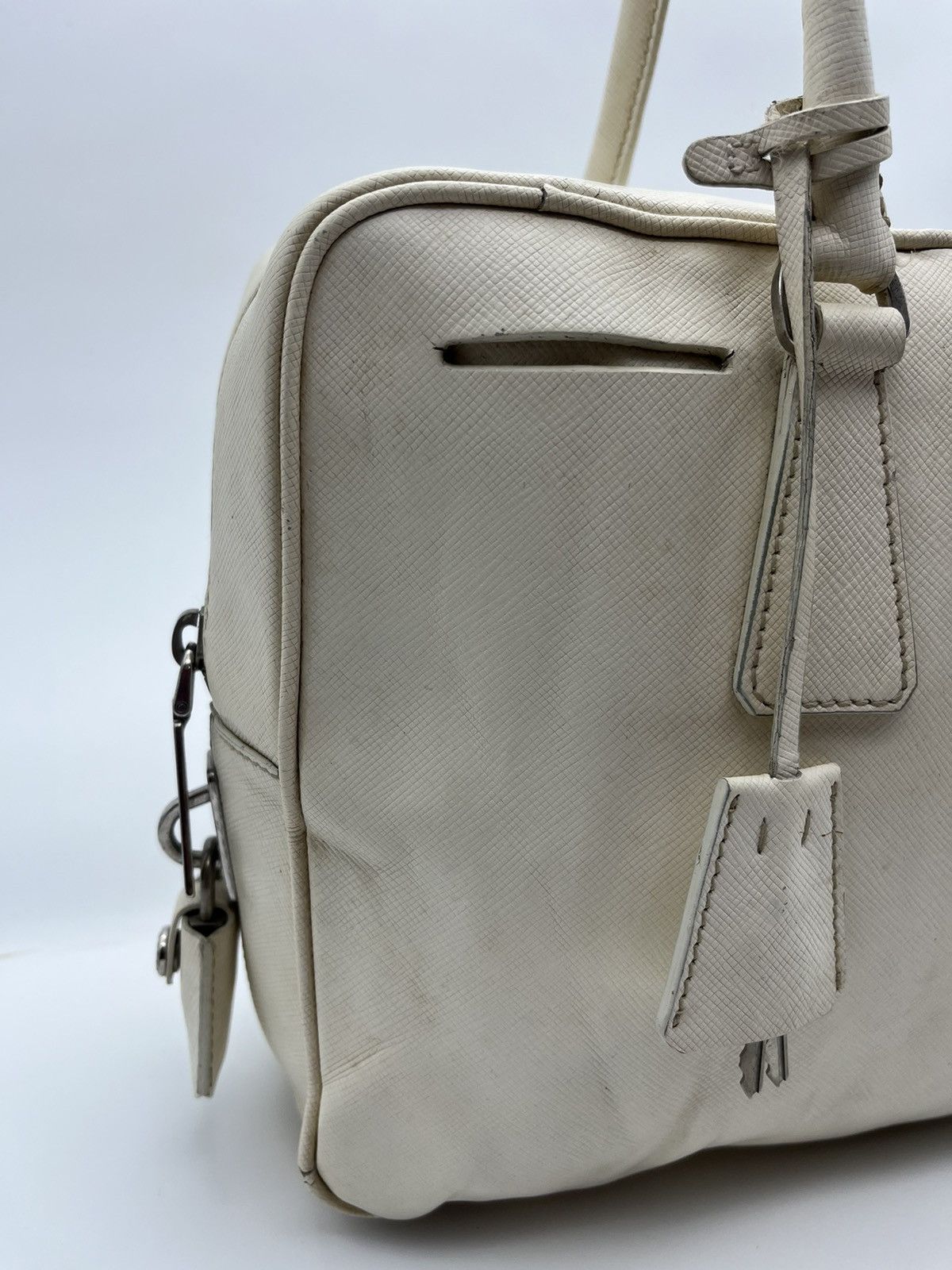 Prada Authentic PRADA Saffiano Hand Bag Size ONE SIZE - 3 Thumbnail