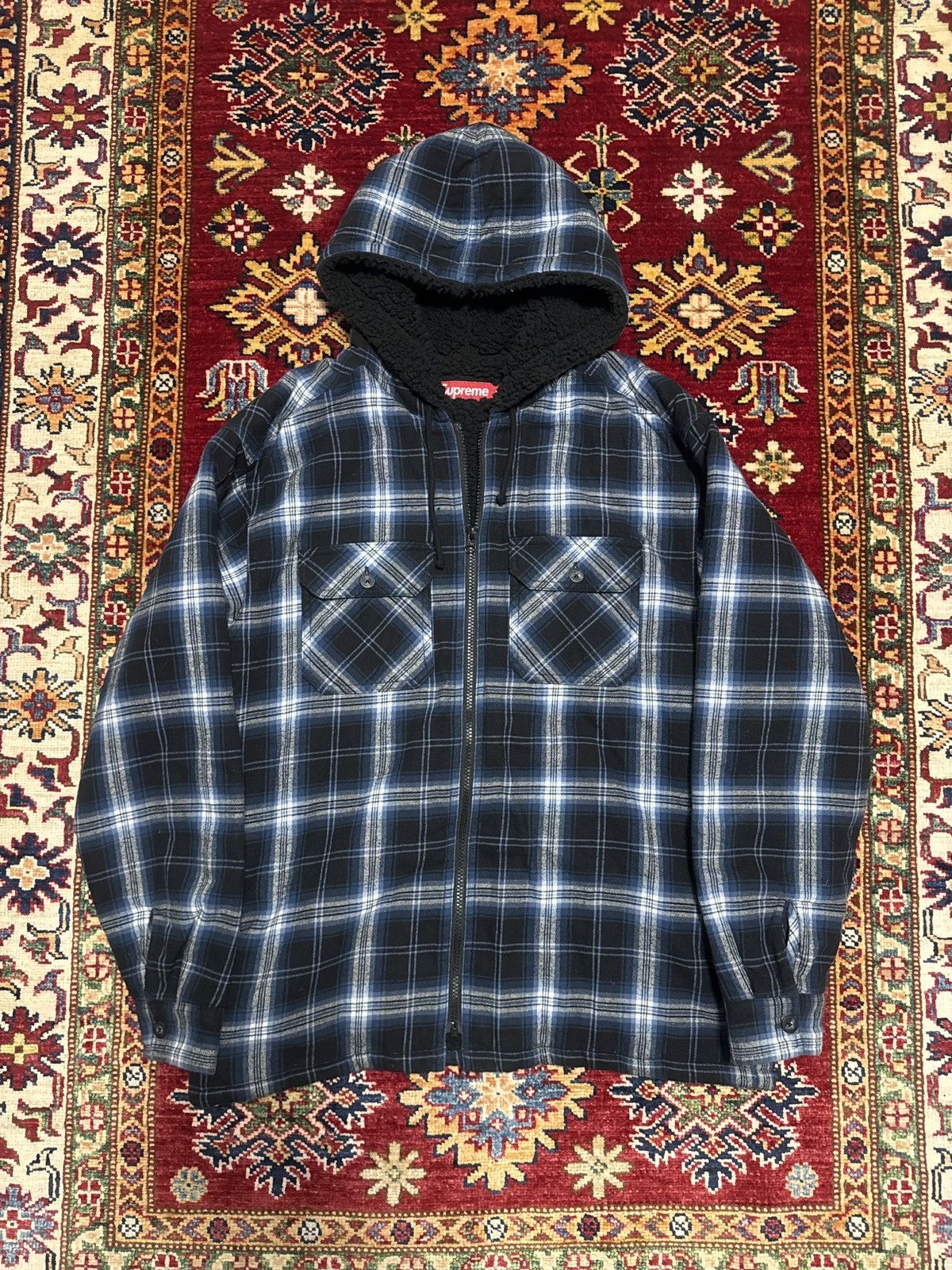 Supreme Supreme plaid downfill jacket Size US M / EU 48-50 / 2 - 1 Thumbnail