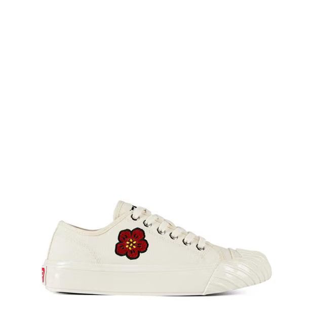 Kenzo o1g2r1mq1024 Low-Top Sneakers in Cream Size US 7 / IT 37 - 1 Thumbnail