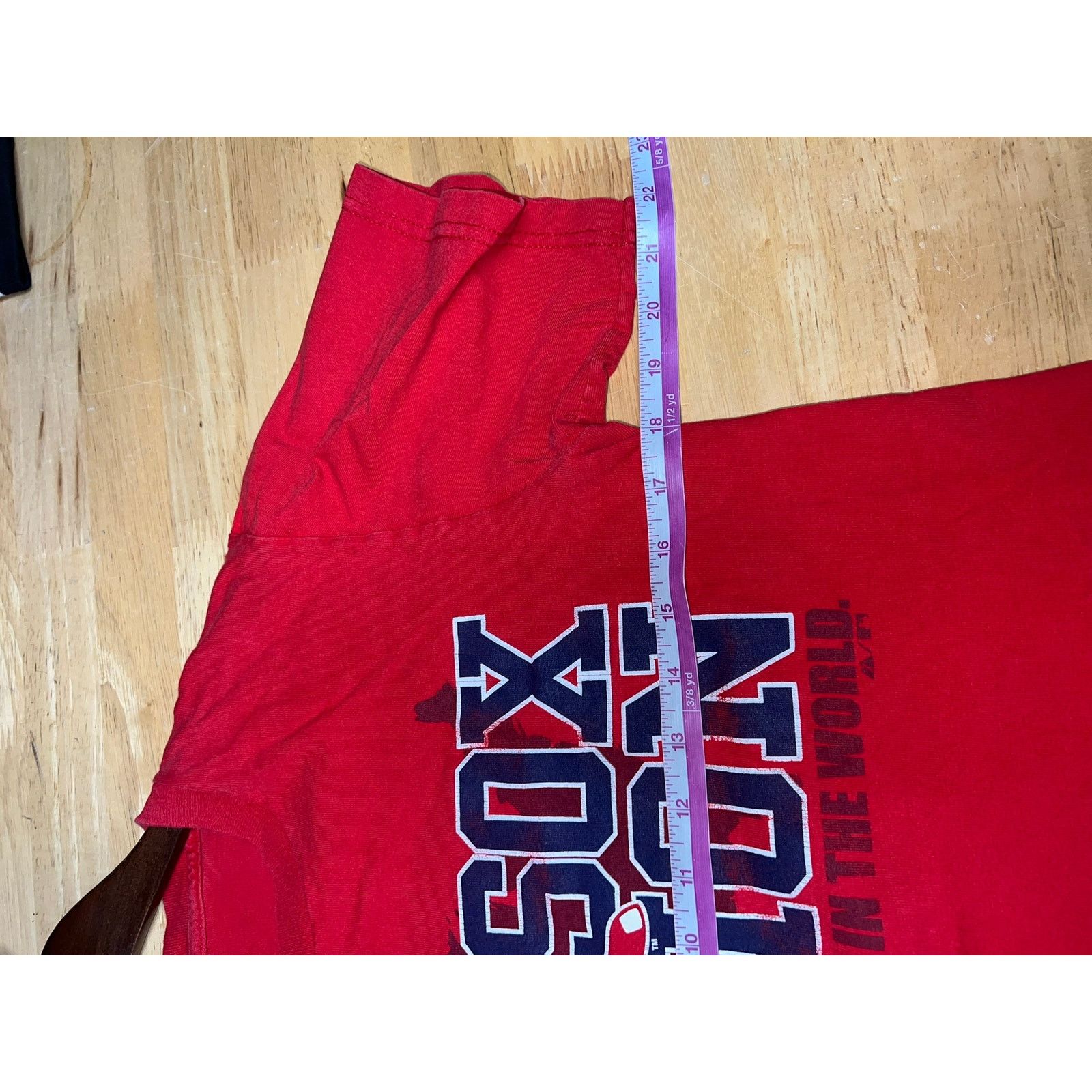 MLB Red Sox Nation Shirt The Greatest MLB Baseball Red Tee Small Size US S / EU 44-46 / 1 - 6 Thumbnail