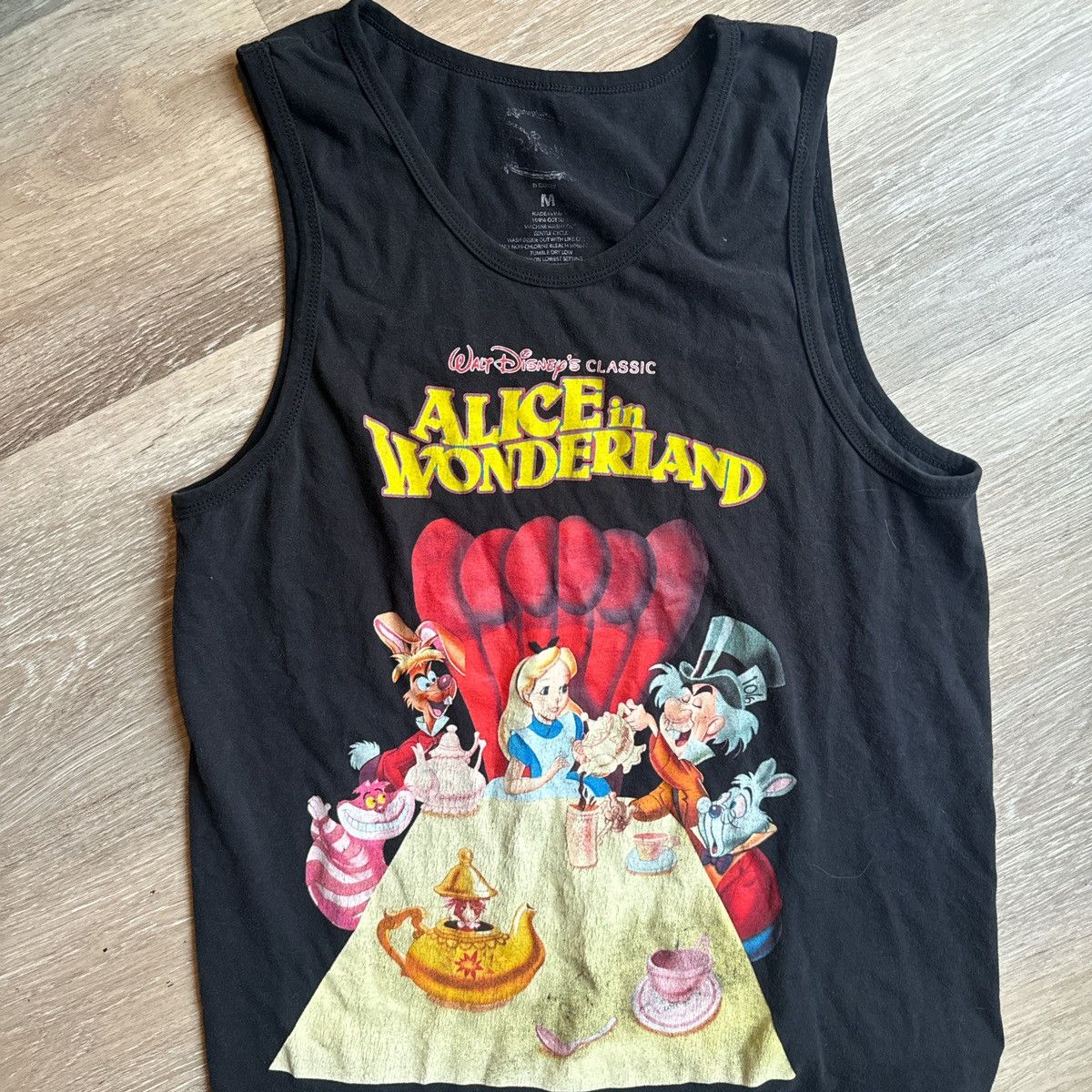 Disney RARE Alice in wonderland tank top Size US M / EU 48-50 / 2 - 1 Thumbnail