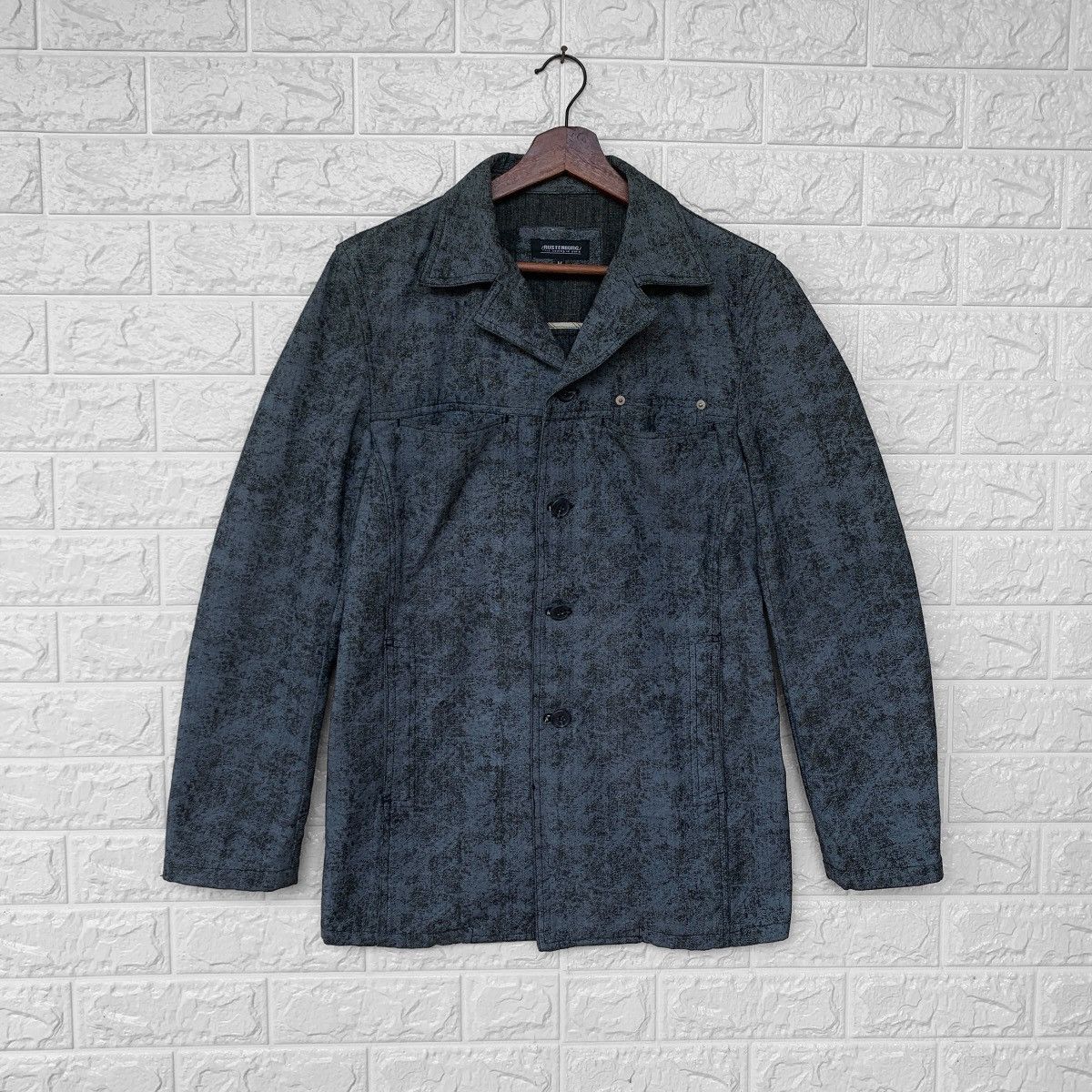Japanese Brand Nice Design Rustenburg Denim Jacket Size US S / EU 44-46 / 1 - 2 Thumbnail