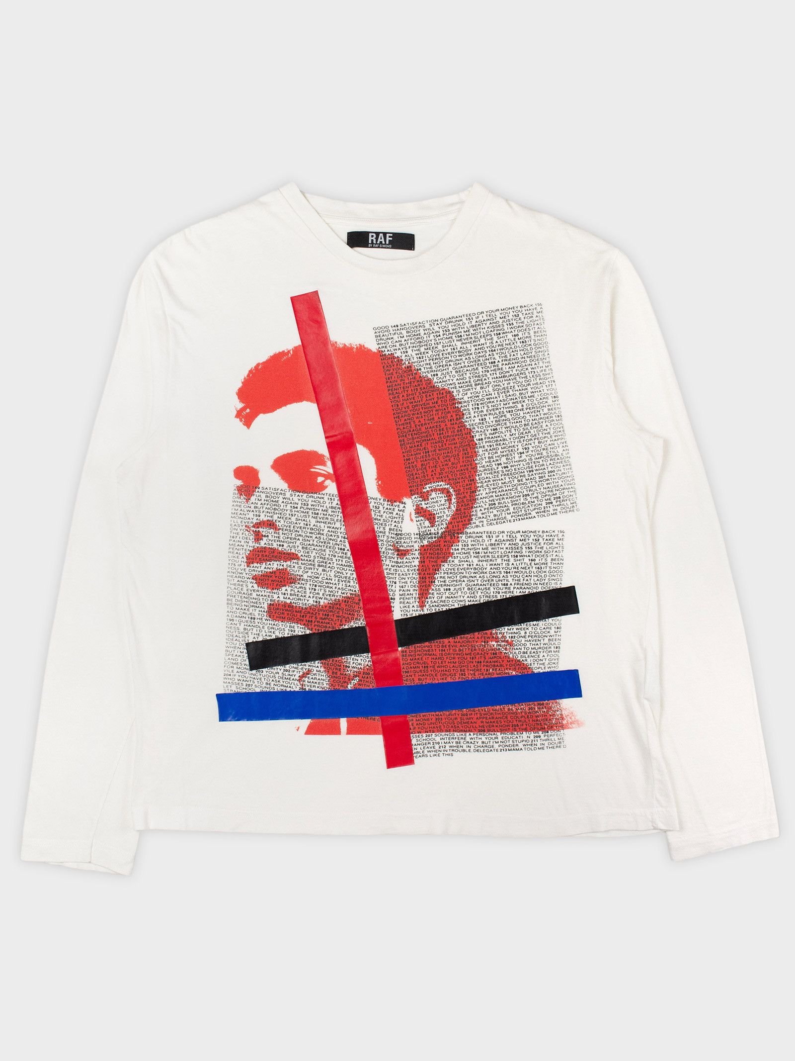 Raf Simons FW07 Raf By Raf Simons Powerlines Longsleeve Tshirt