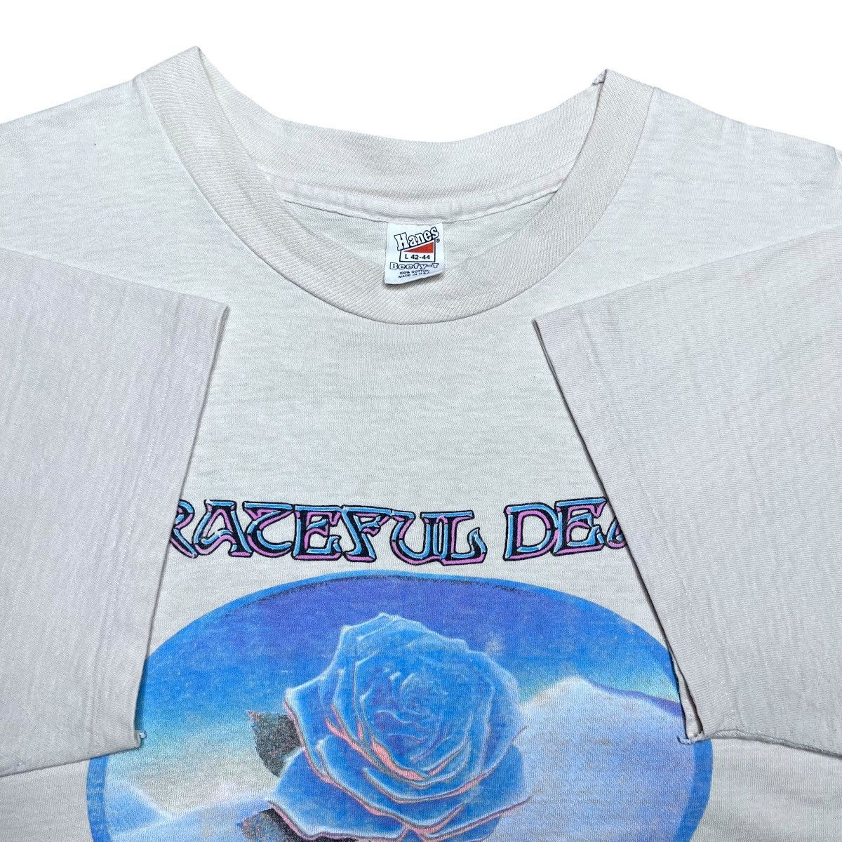 Band Tees 78 Grateful Dead Blues Brothers Blue Rose Winterland NYE Tee Size US L / EU 52-54 / 3 - 3 Thumbnail