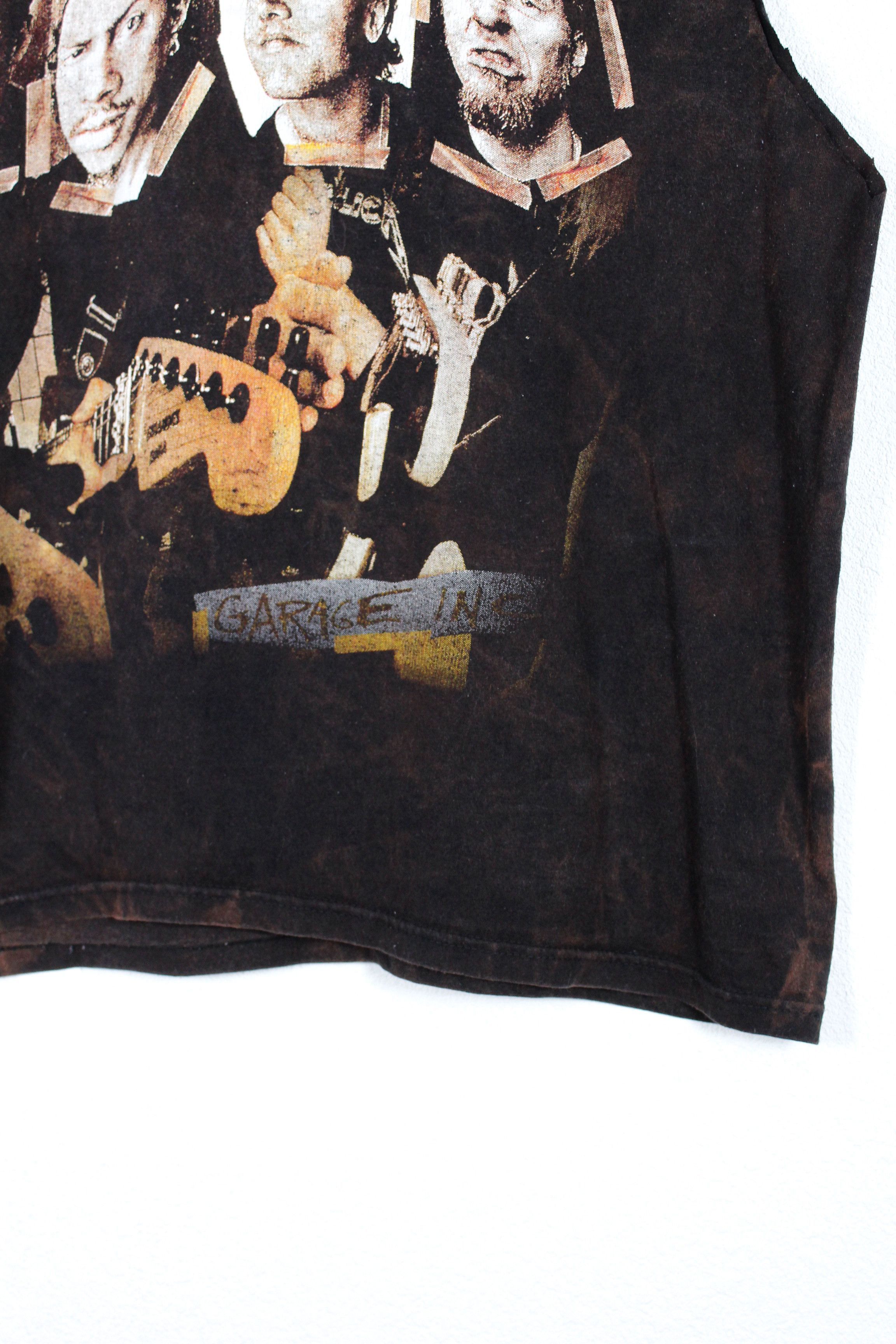 Band Tees × Bleach × Metallica Metallica Garage Inc Vintage Logo Graphic Sleeveless 90s Size US M / EU 48-50 / 2 - 3 Thumbnail