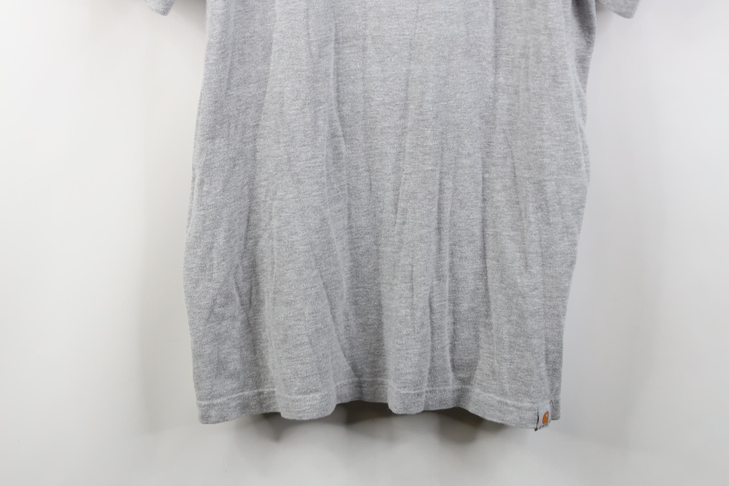 Carhartt Y2K Carhartt Spell Out Detroit Short Sleeve T-Shirt Gray Size US L / EU 52-54 / 3 - 3 Thumbnail