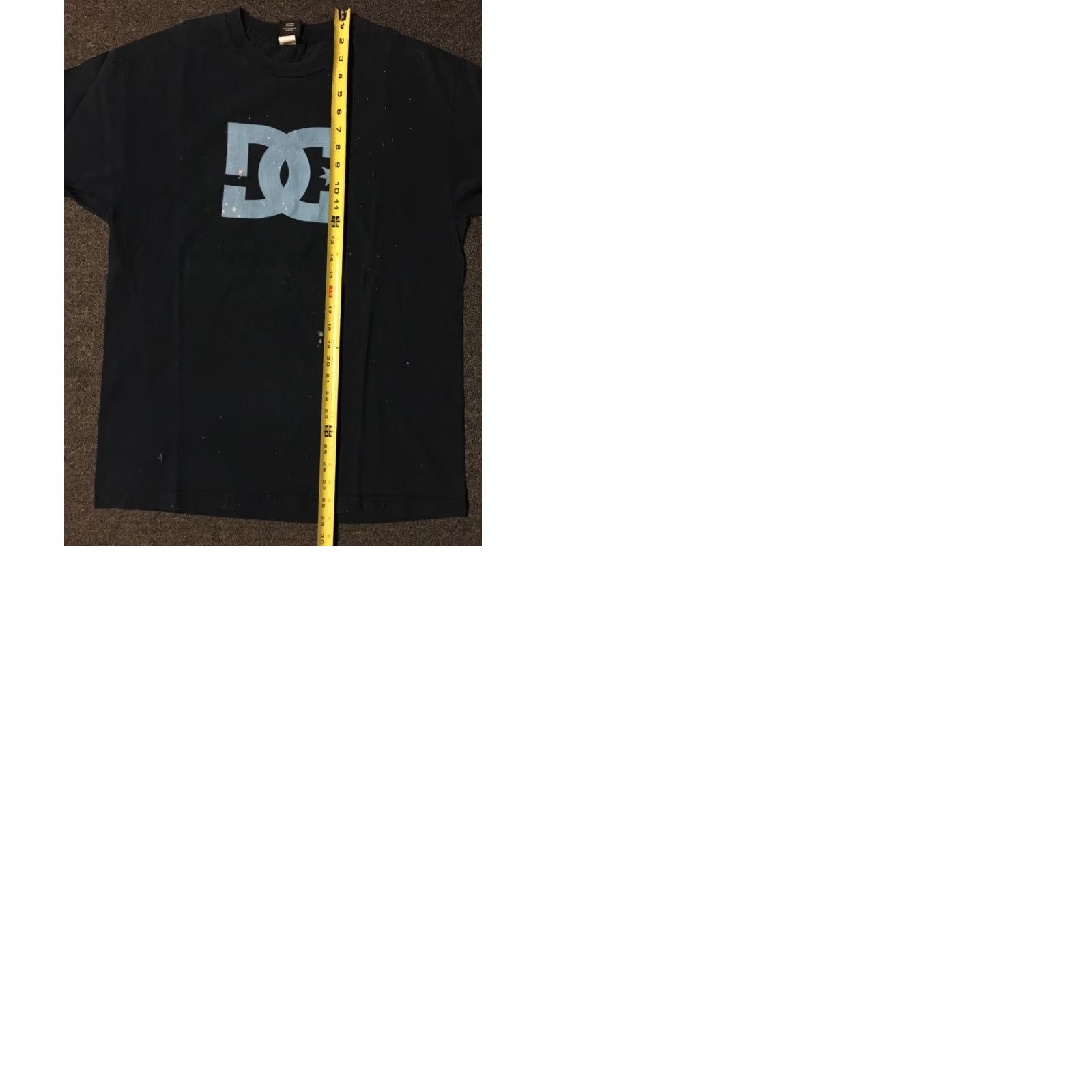 Thrasher VINTAGE DC Shoes Faded Paint Shirt L DCSHOECOUSA Skate Es Droors 90s Y2K Punk Grunge Shirt Mens Large Blue Graphic Tee Skateboarding Thrasher Size US L / EU 52-54 / 3 - 9 Thumbnail