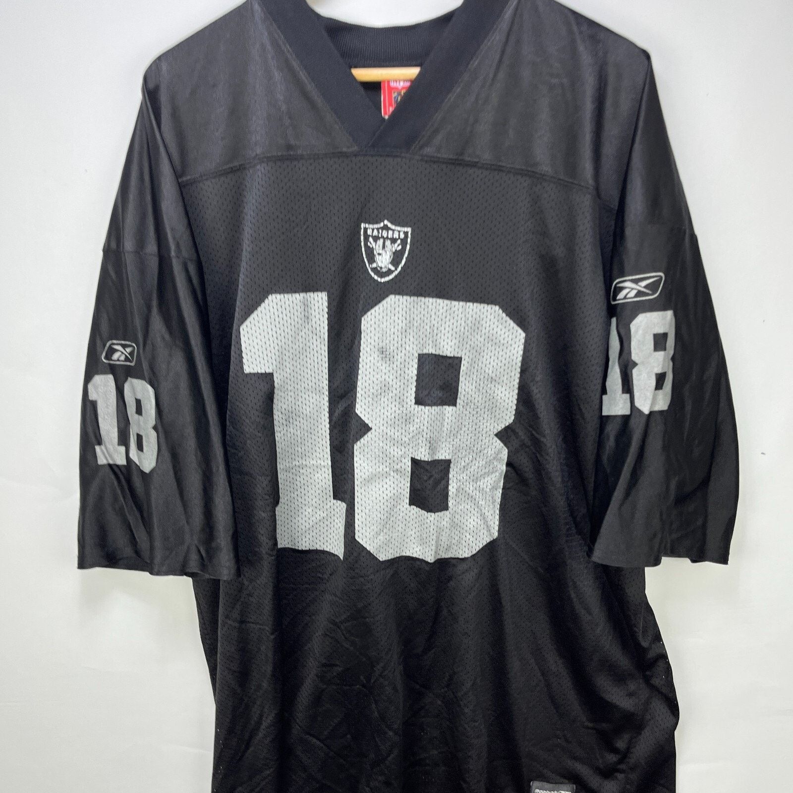 Reebok × Vintage Vintage Oakland Raiders NFL Randy Moss Reebok Jersey 2XL Size ONE SIZE - 2 Thumbnail
