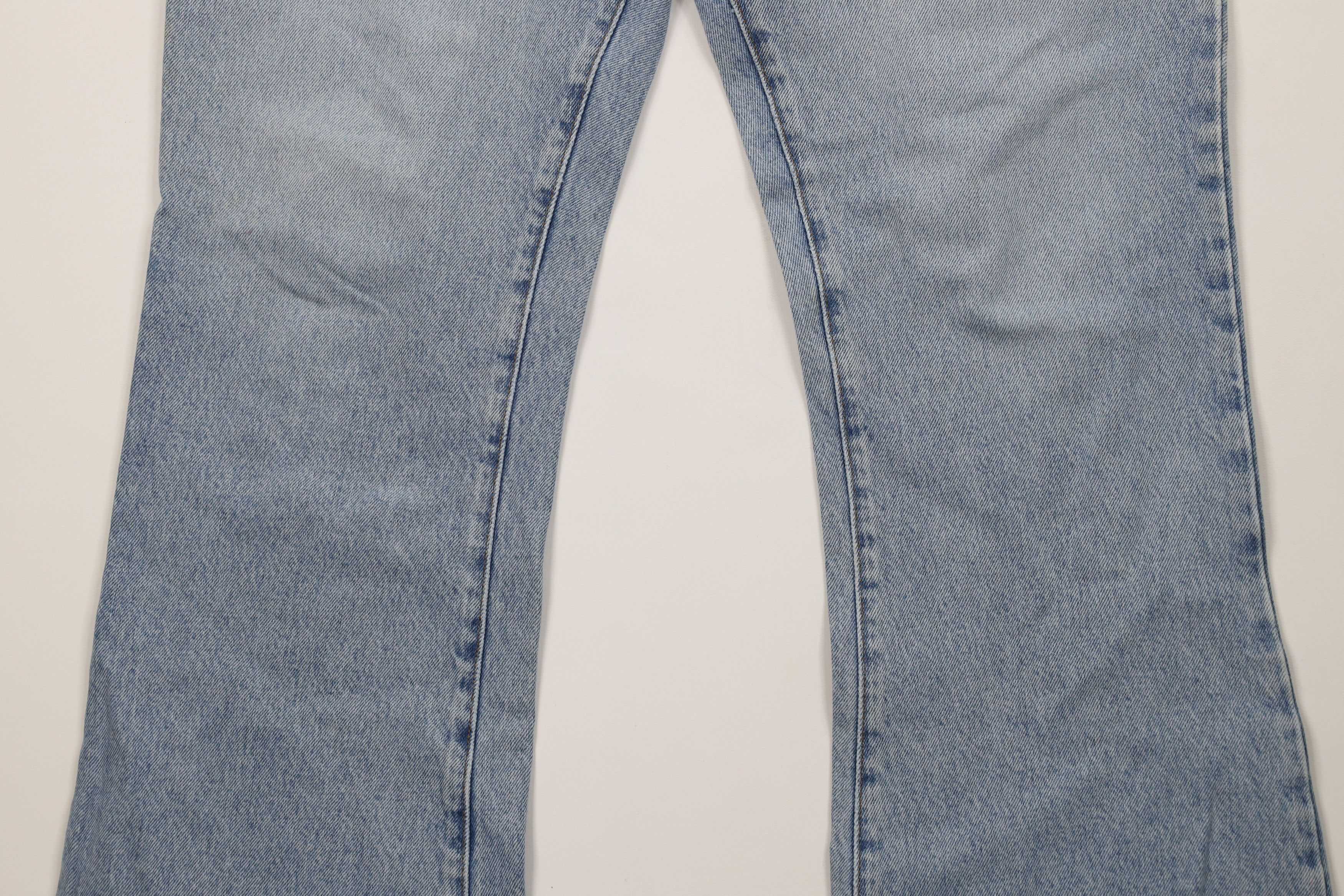 Abercrombie & Fitch Vintage 90s Y2K Abercrombie & Fitch Flare Wide Leg Jeans USA Size 34" / US 12 / IT 48 - 3 Thumbnail