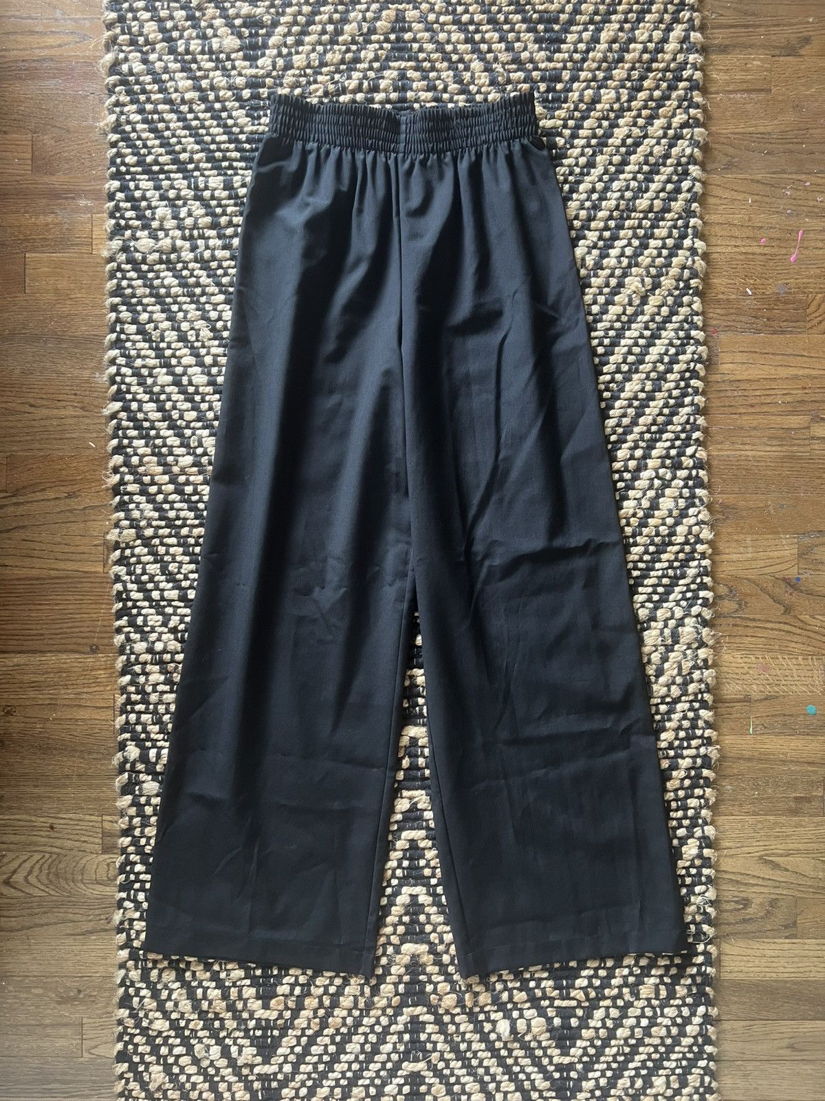 Raf Simons Raf Simons Blue Tag Wool Wide Leg Sweatpants Size US 34 / EU 50 - 1 Thumbnail