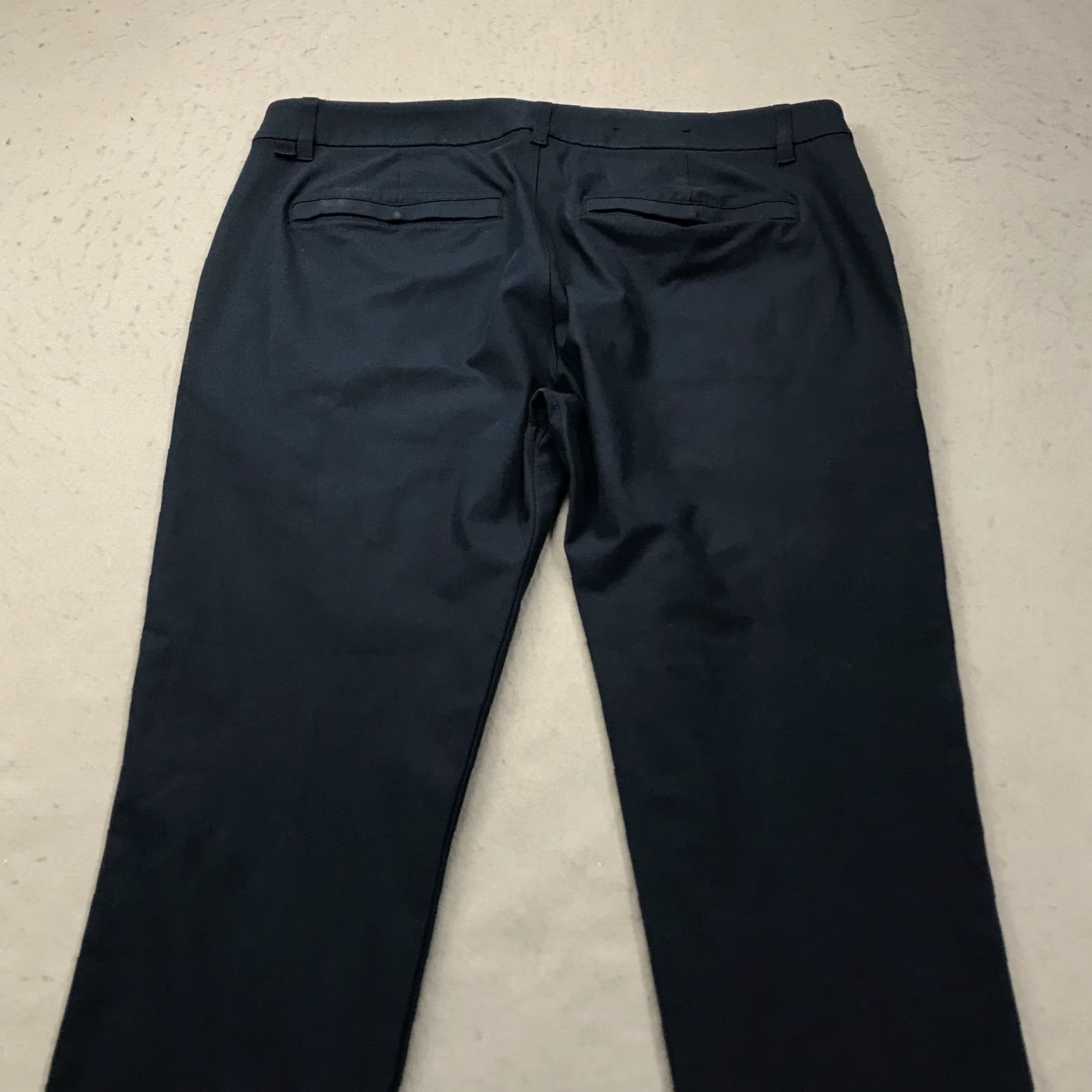 Lululemon Lululemon Pants Mens 35x27 Blue Commission Slim Fit Warpstreme Solid Casual Chino City Stretch 5-Pocket Mens Size US 35 - 6 Thumbnail