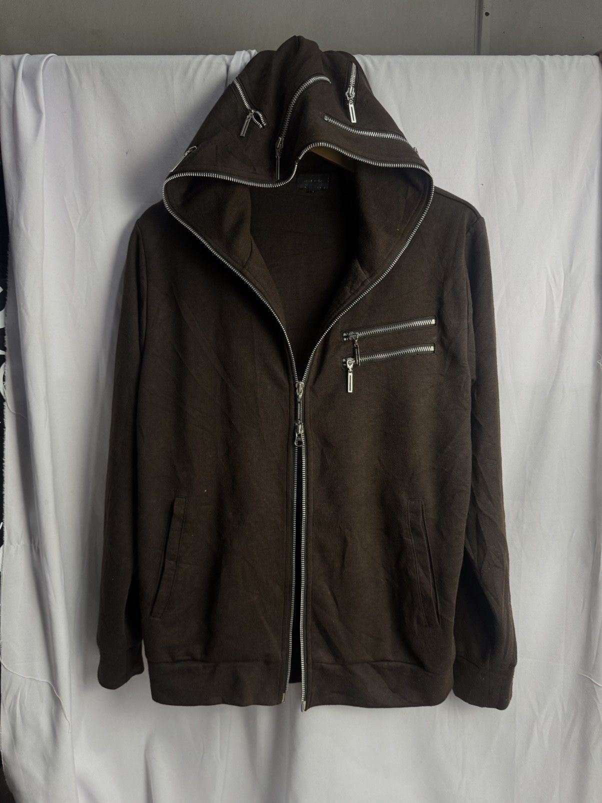 Yasuyuki Ishii Multi Zipper Hoodie Archived Styled Japanese Size US L / EU 52-54 / 3 - 2 Thumbnail
