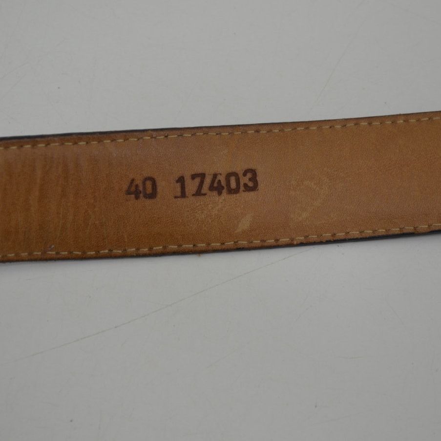 Brighton Brighton Mens Leather Belt USA Croc Embossed Dress Causal 40 Size 40 - 4 Thumbnail