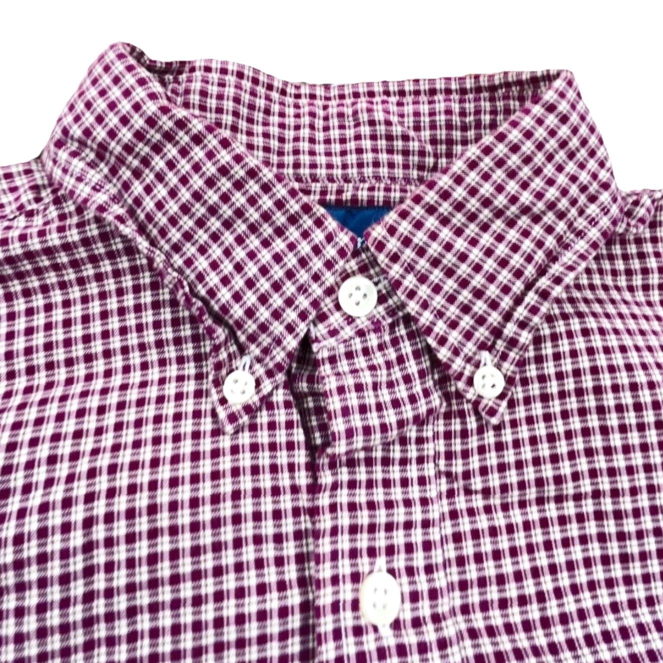 Ralph Lauren Ralph Lauren Shirt Men's Small Red Plaid Button-Up Classic Fit Dress Casual Long Sleeve Size 36R - 6 Thumbnail